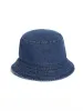 Denim Bucket Hat in Indigo sold by Brooklyn Industries