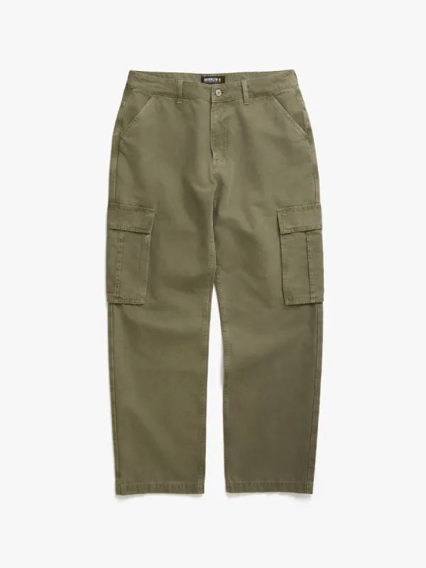 Men's Cargo Pants in Deep Lichen Green sold by Brooklyn Industries