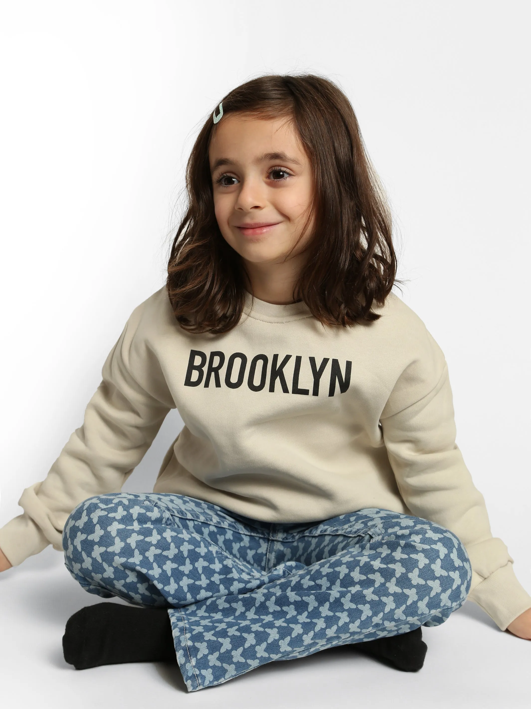 Girl's Brooklyn Fleece Sweatshirt sold by Brooklyn Industries product image thumbnail 4