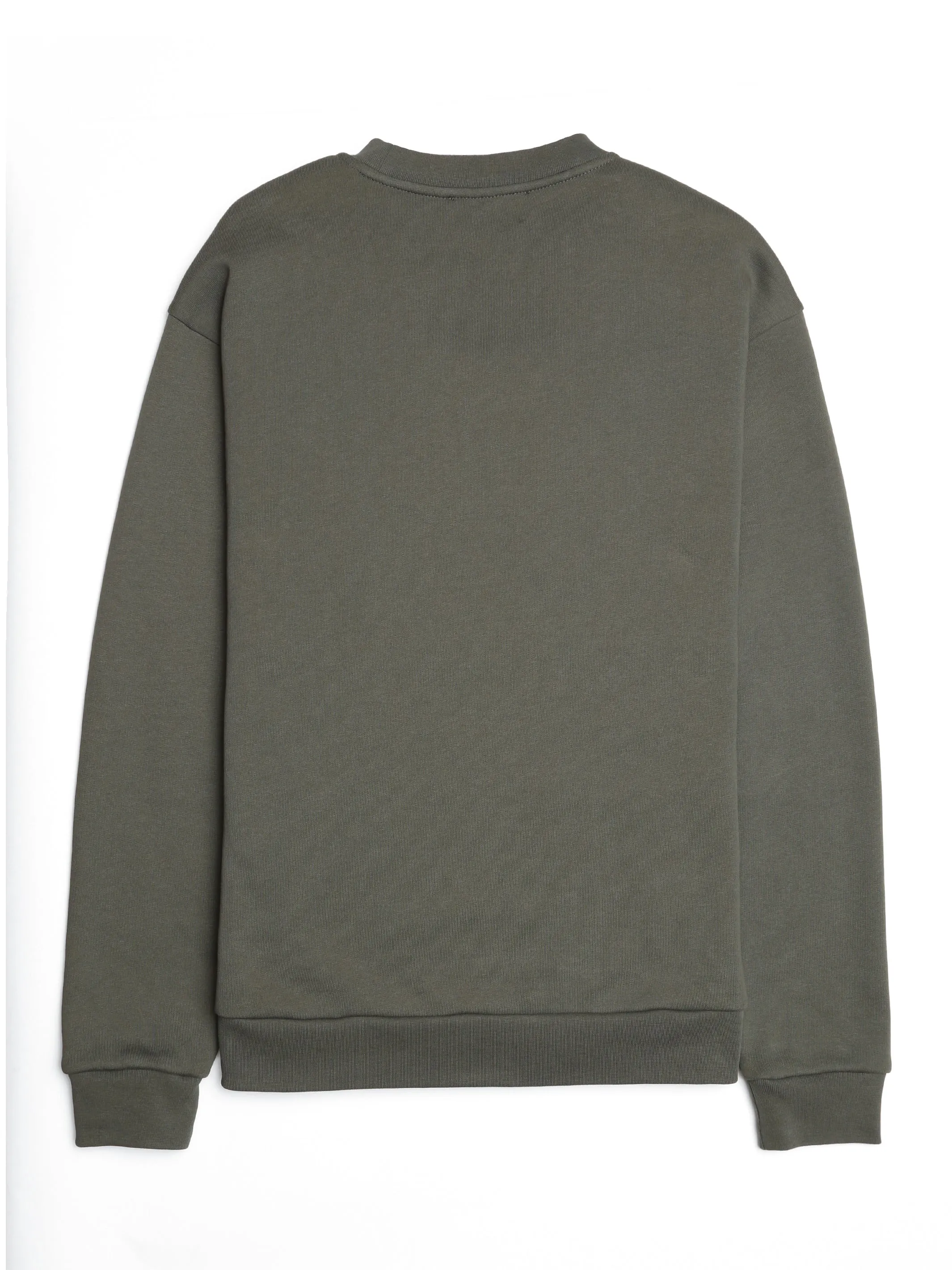 Men's BKI 1998 Crew Neck Sweatshirt in Climbing Ivy sold by Brooklyn Industries product image thumbnail 2