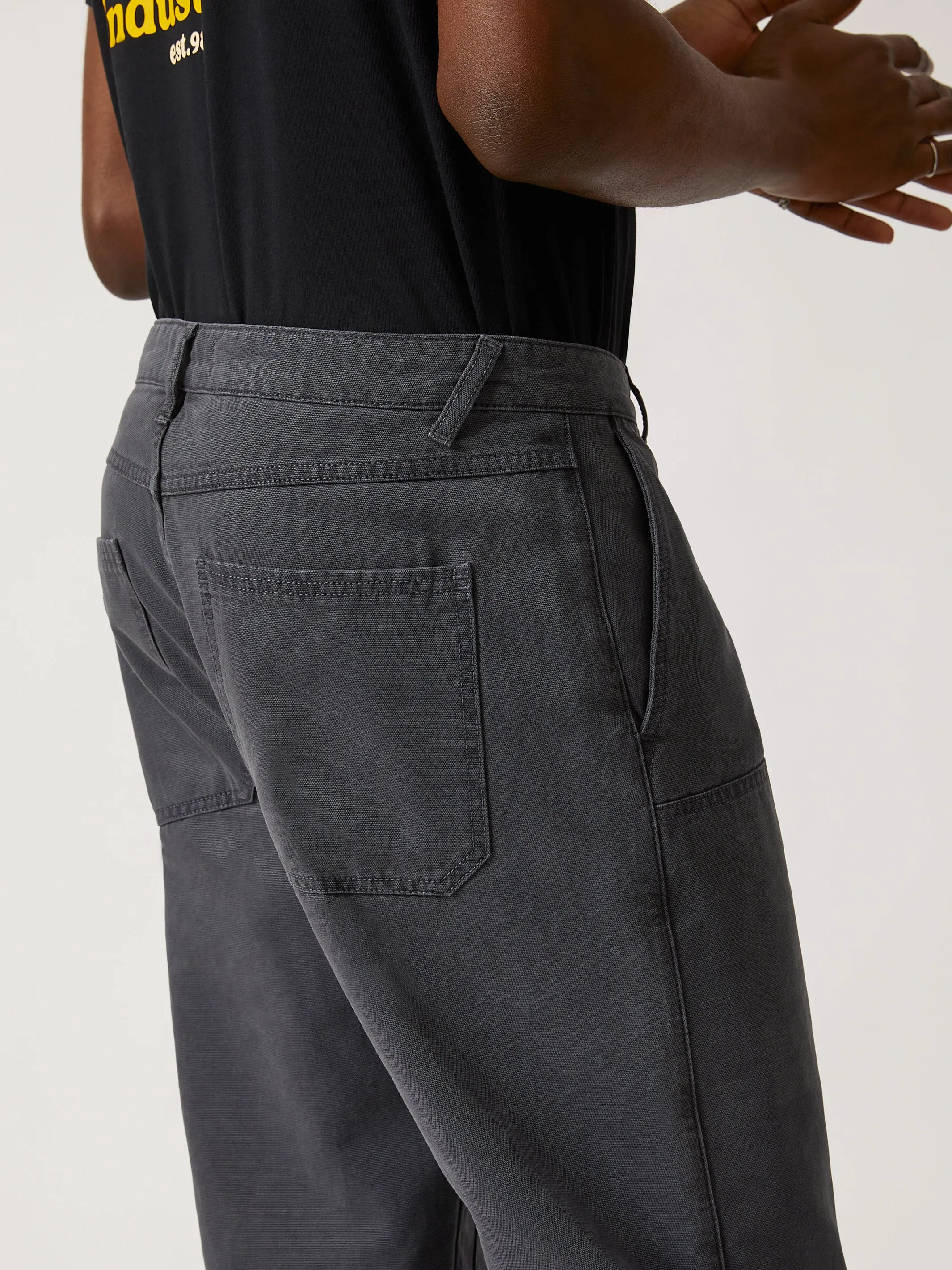 Men's Carpenter Pants in Asphalt sold by Brooklyn Industries product image thumbnail 5