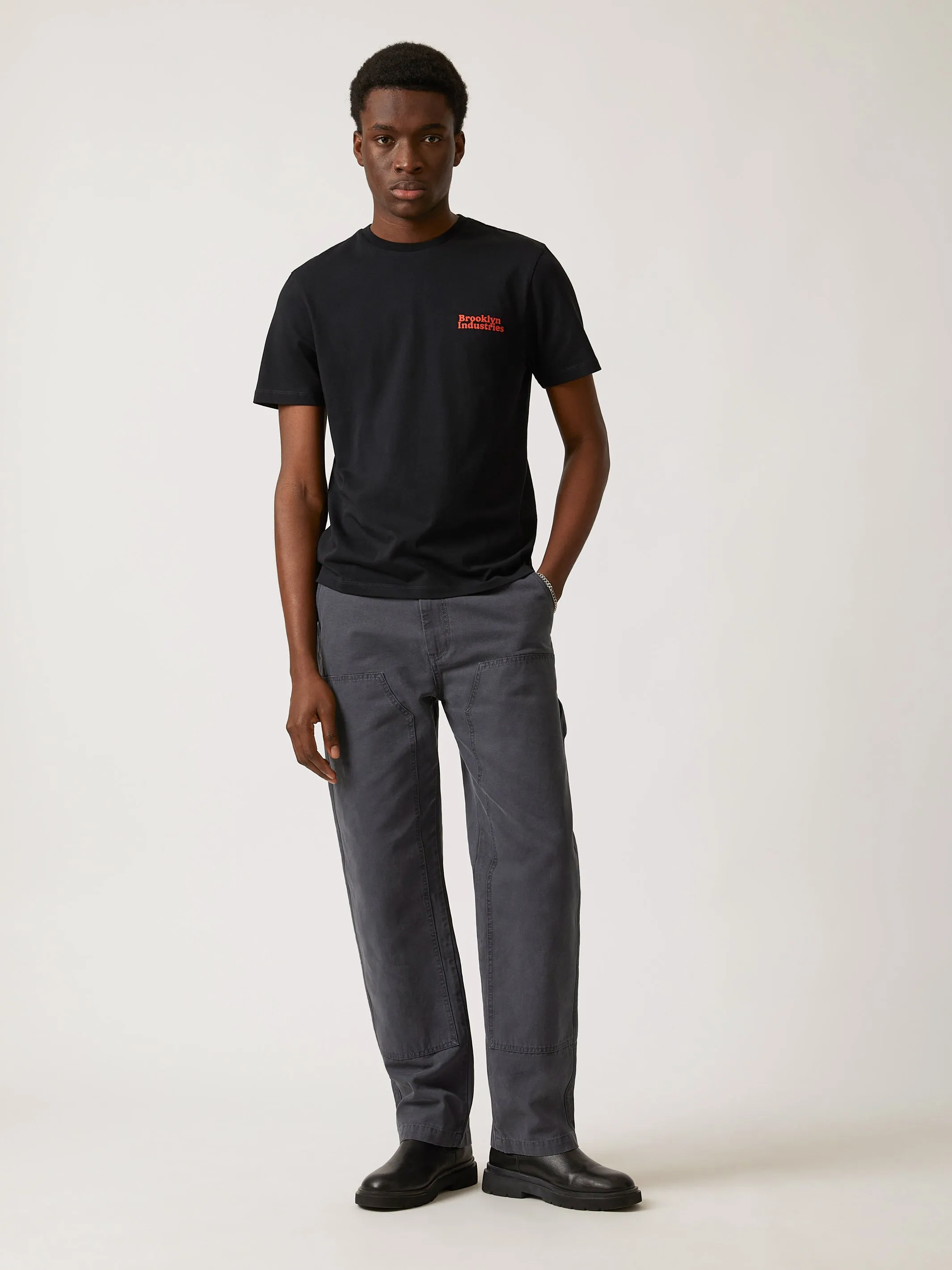 Men's Carpenter Pants in Asphalt sold by Brooklyn Industries product image thumbnail 3