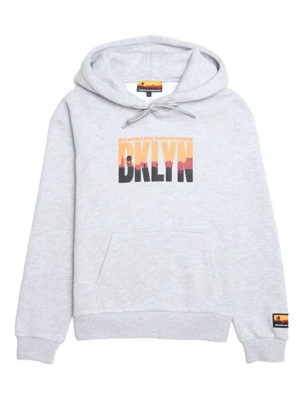Women's BKLYN Printed Hoodie sold by Brooklyn Industries