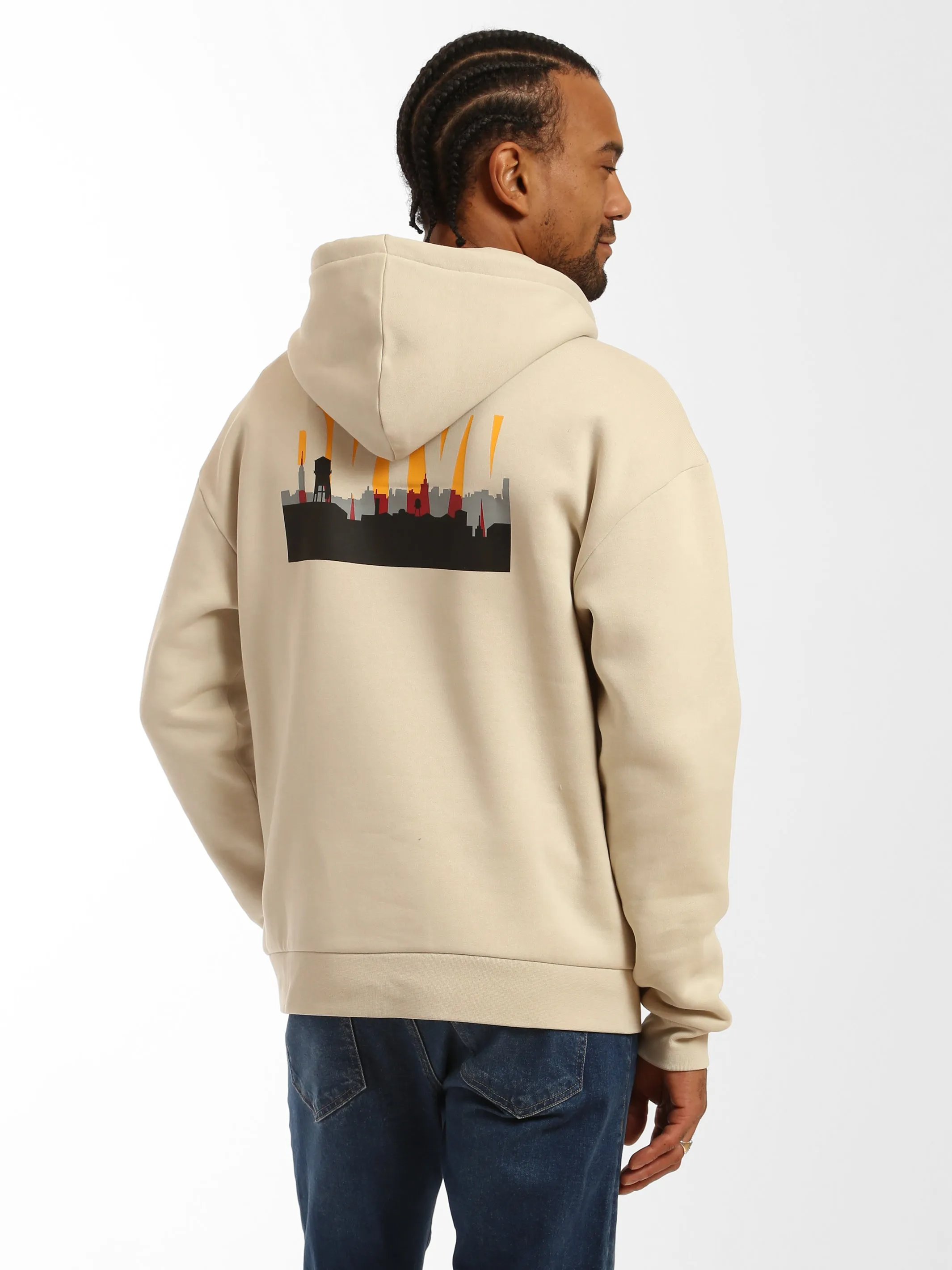 Men's Brooklyn Label Hoodie sold by Brooklyn Industries product image thumbnail 3