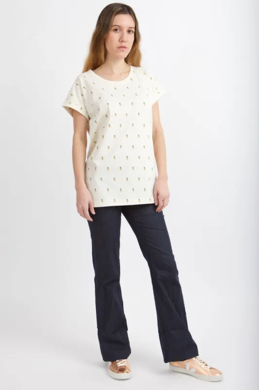 Women's Pineapple Grenade T-Shirt sold by Brooklyn Industries