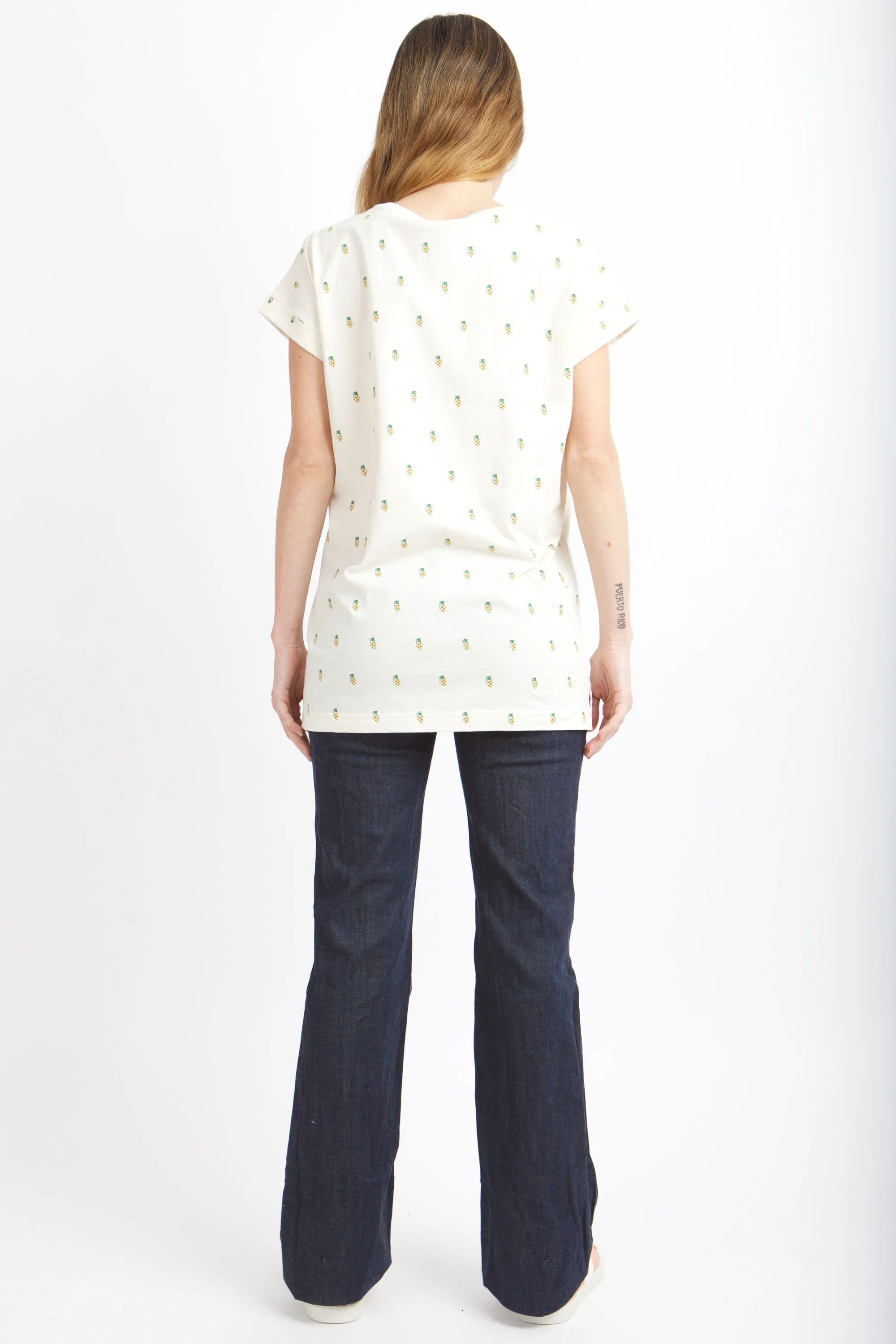 Women's Pineapple Grenade T-Shirt sold by Brooklyn Industries product image thumbnail 3