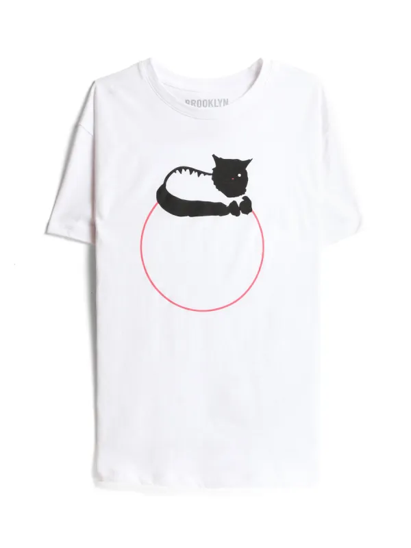 Women's Dodgiecat T-shirt sold by Brooklyn Industries