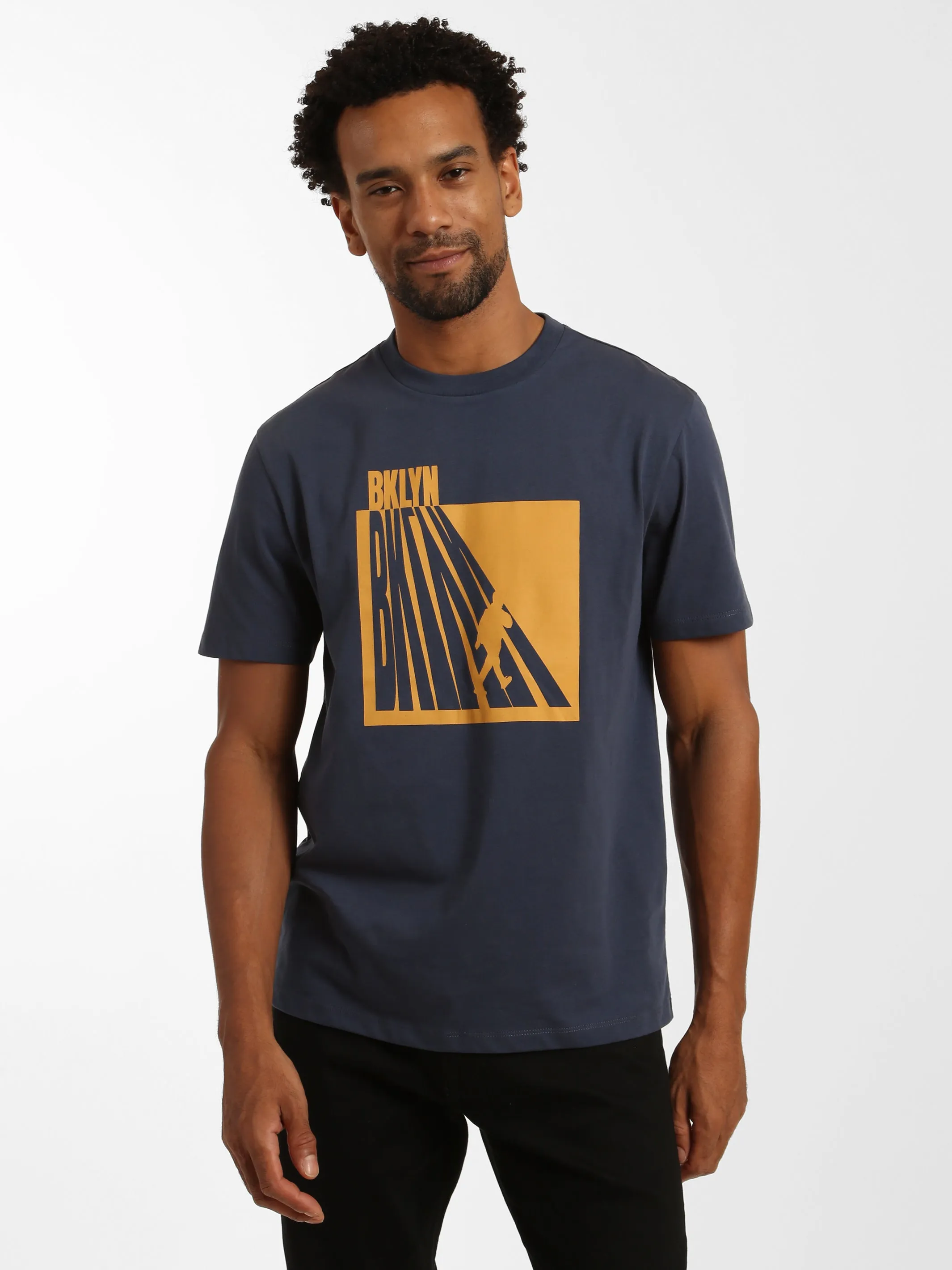 Men's Brooklyn Shadow Crosswalk T-shirt sold by Brooklyn Industries product image thumbnail 2