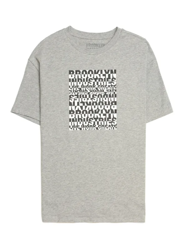 Women's Live Work Create T-shirt sold by Brooklyn Industries