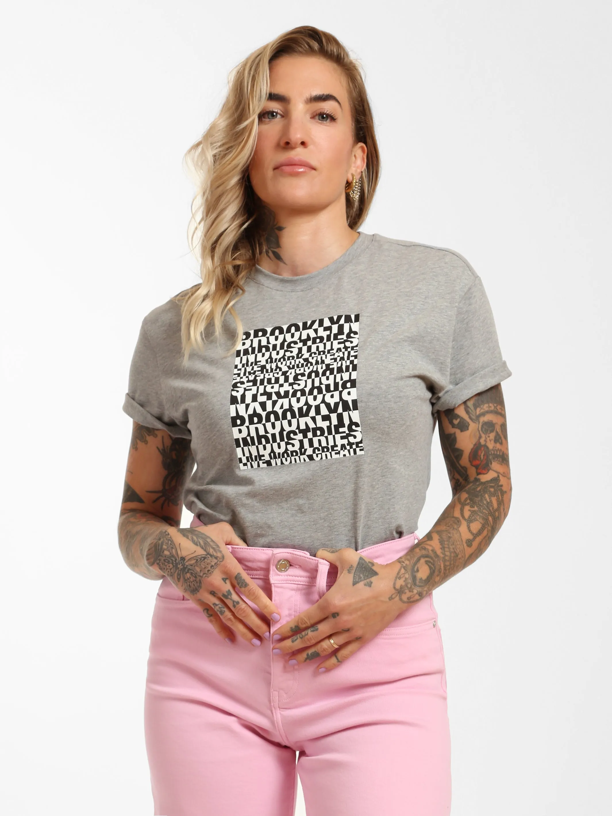 Women's Live Work Create T-shirt sold by Brooklyn Industries product image thumbnail 3