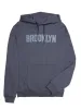 Men's Brooklyn Denim Patched Hoodie Sweatshirt sold by Brooklyn Industries