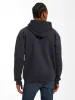 Men's Brooklyn Denim Patched Hoodie Sweatshirt sold by Brooklyn Industries