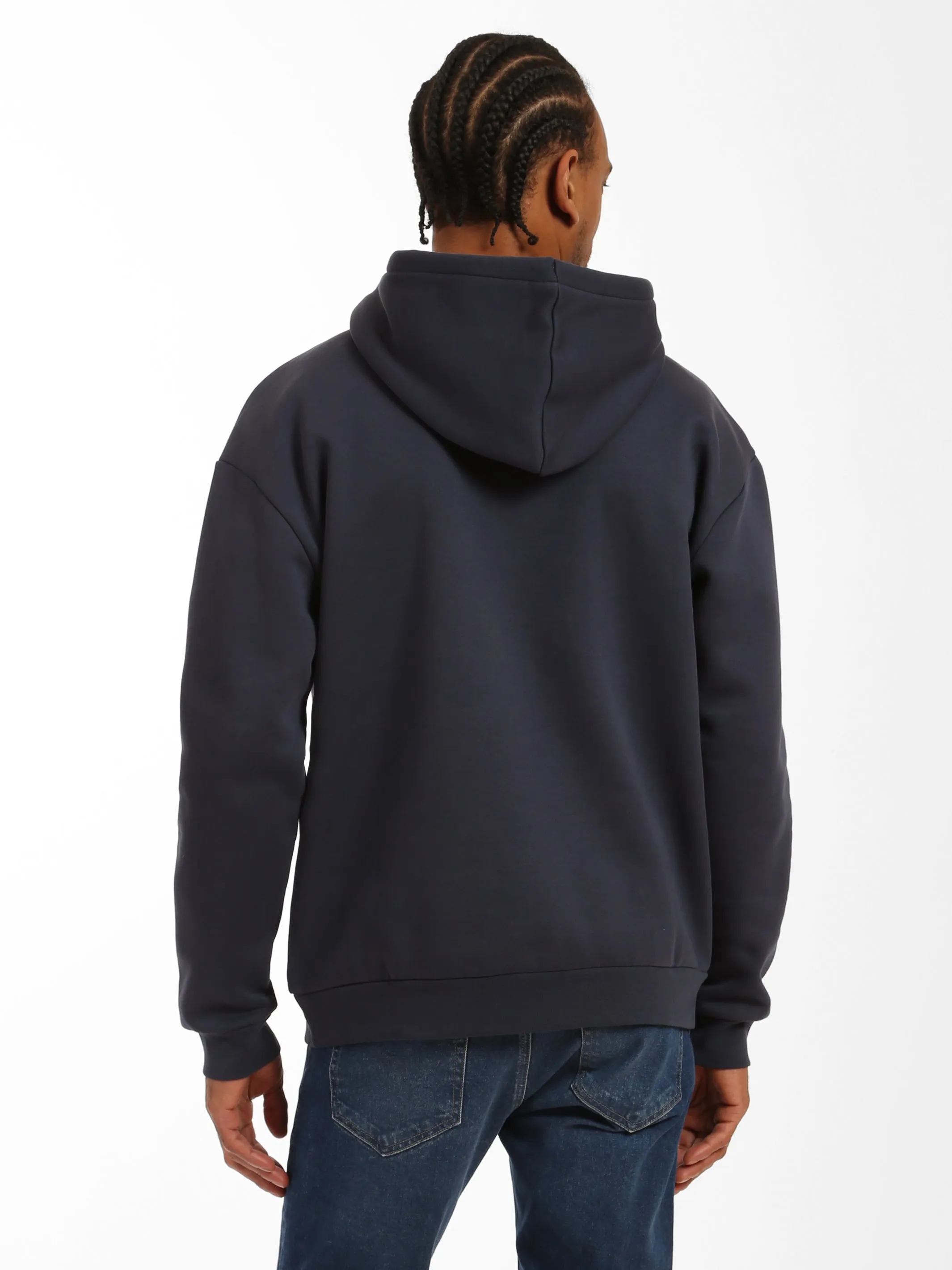 Men's Brooklyn Denim Patched Hoodie Sweatshirt sold by Brooklyn Industries product image thumbnail 4