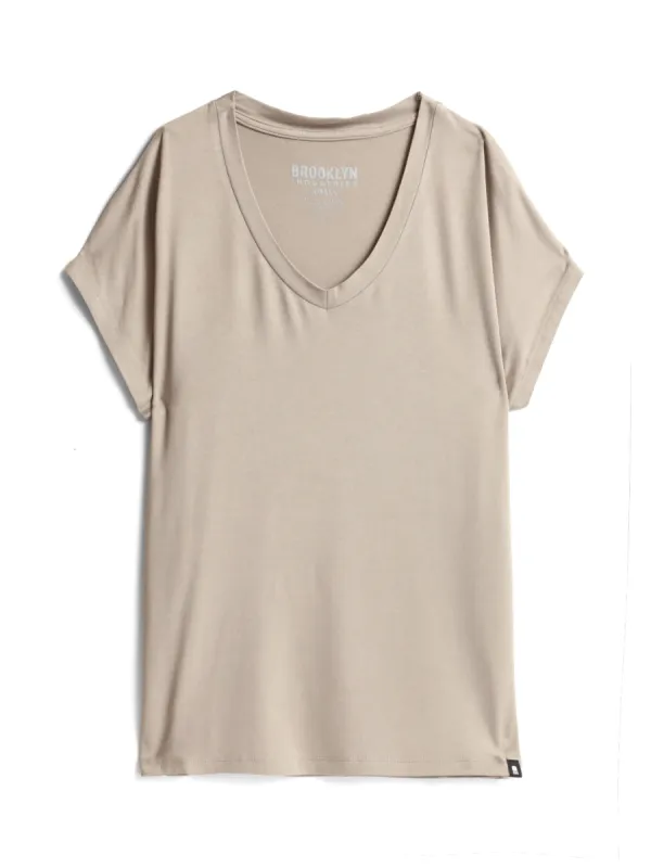 Women's Basic V-Neck T-Shirt sold by Brooklyn Industries