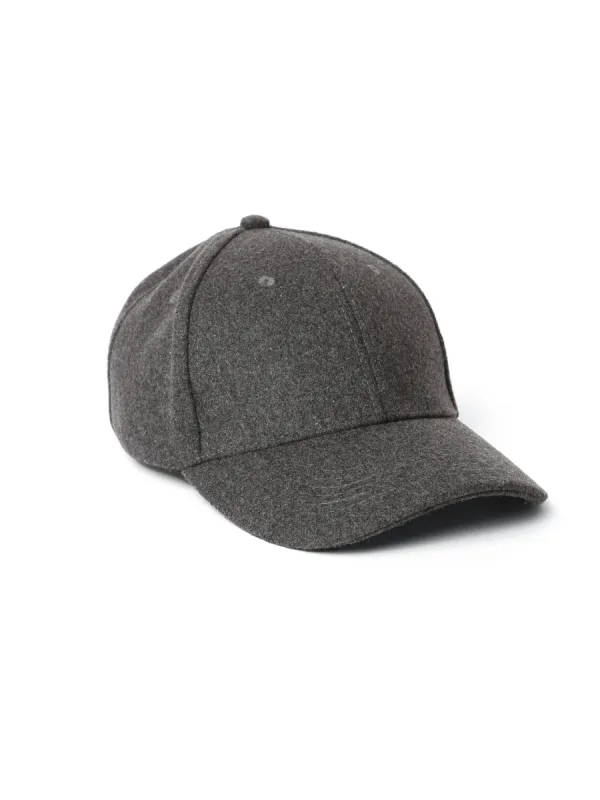 Textured Cap in Anthracite sold by Brooklyn Industries
