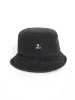 Denim Bucket Hat in Black sold by Brooklyn Industries