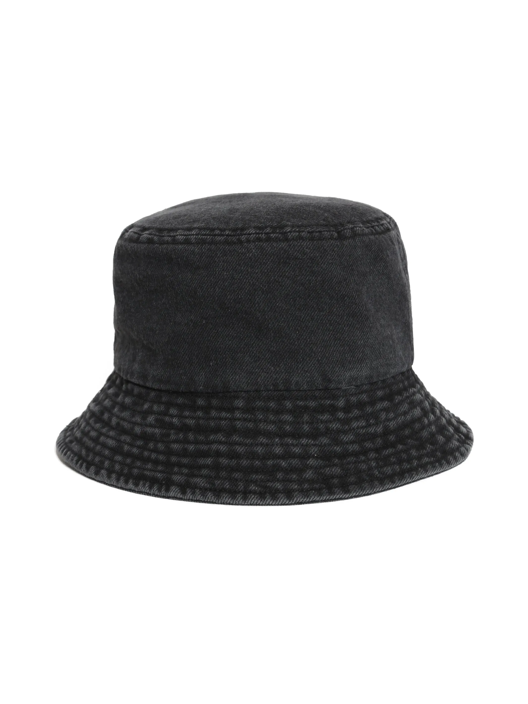 Denim Bucket Hat in Black sold by Brooklyn Industries product image thumbnail 2