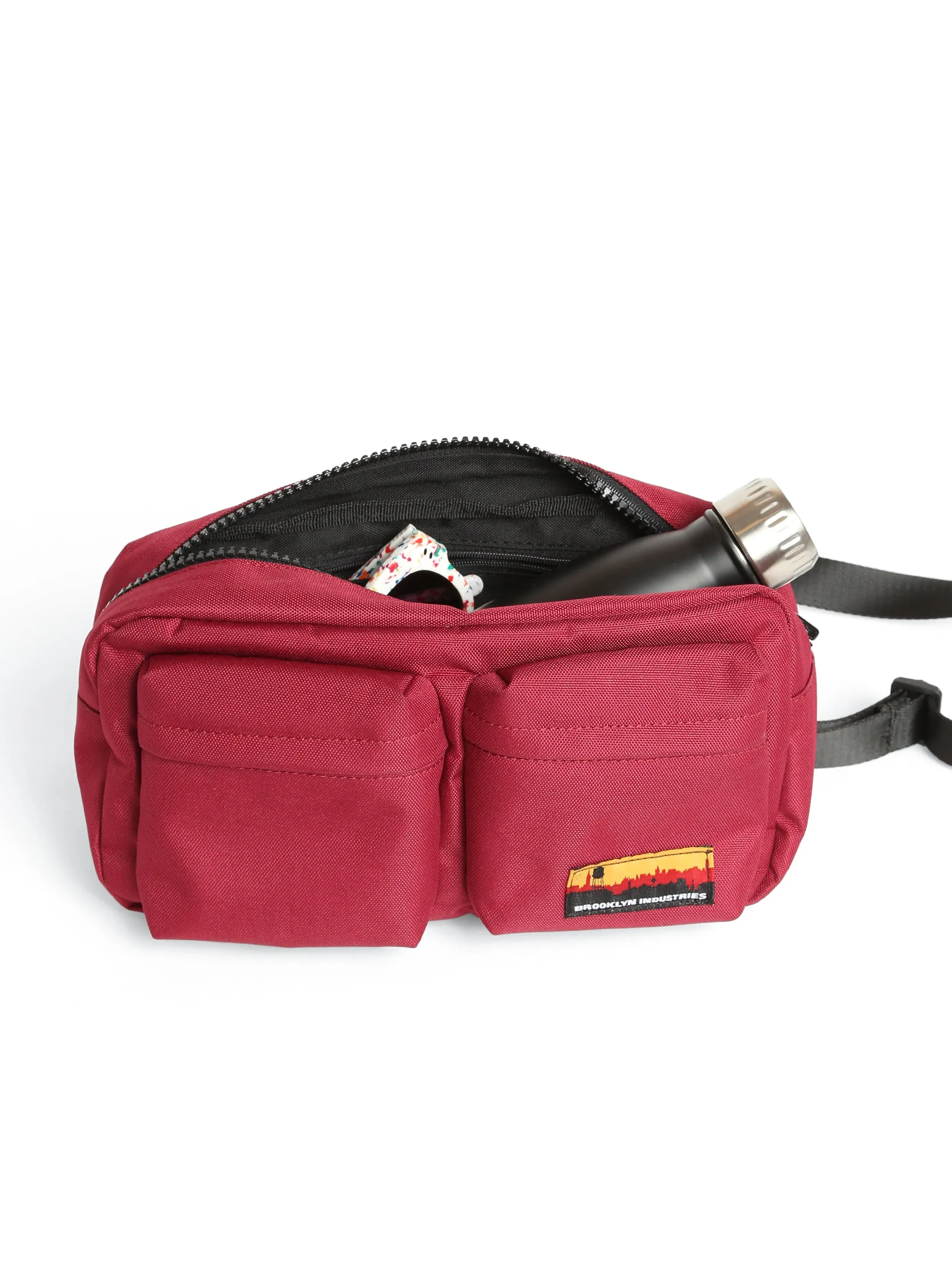 Fanny Pack in Burgundy sold by Brooklyn Industries product image thumbnail 3