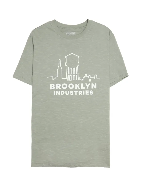 Men's Brooklyn Skyline T-shirt sold by Brooklyn Industries