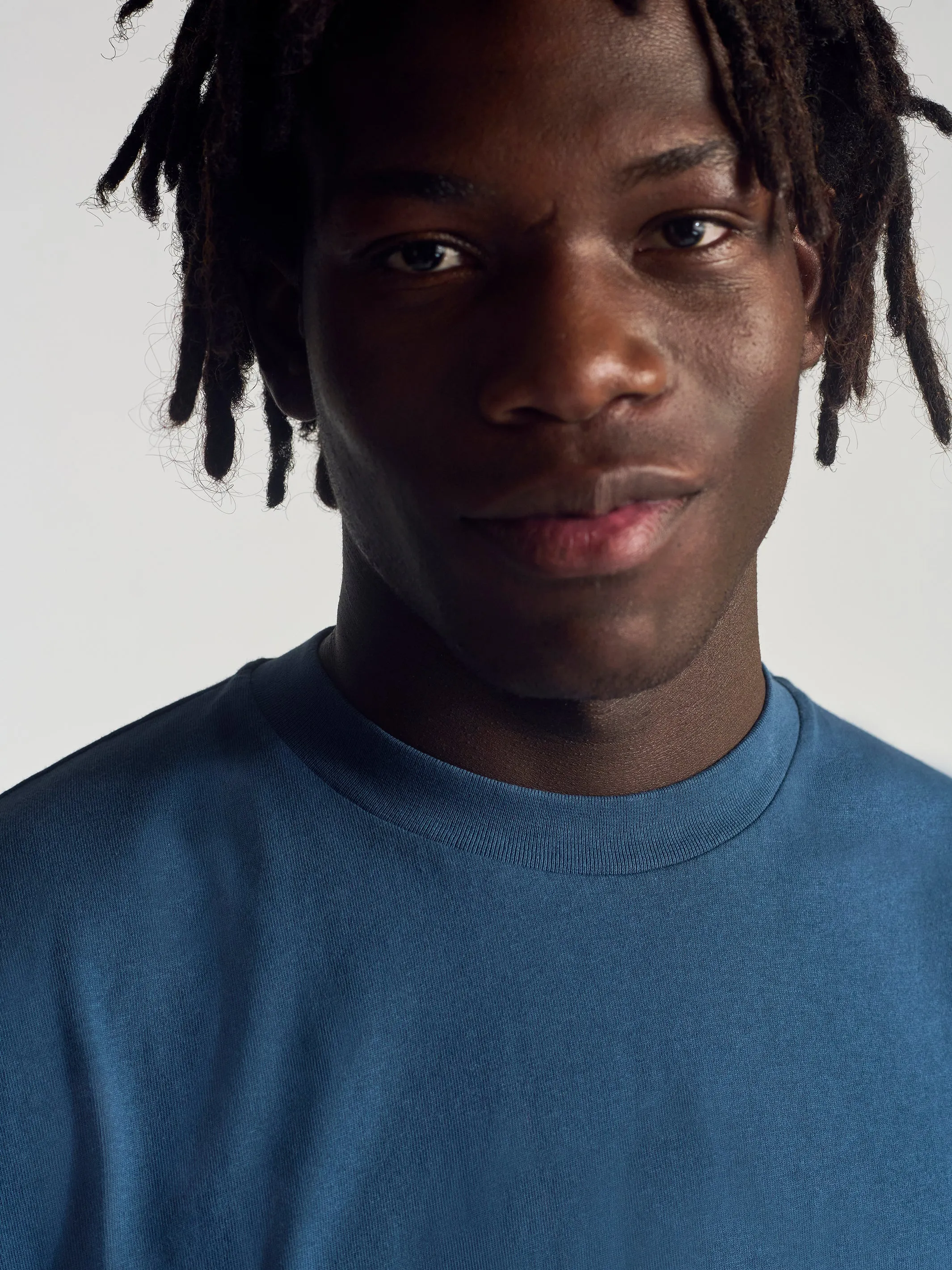 Men's Live Work Create T-Shirt In Dark Denim sold by Brooklyn Industries product image thumbnail 5