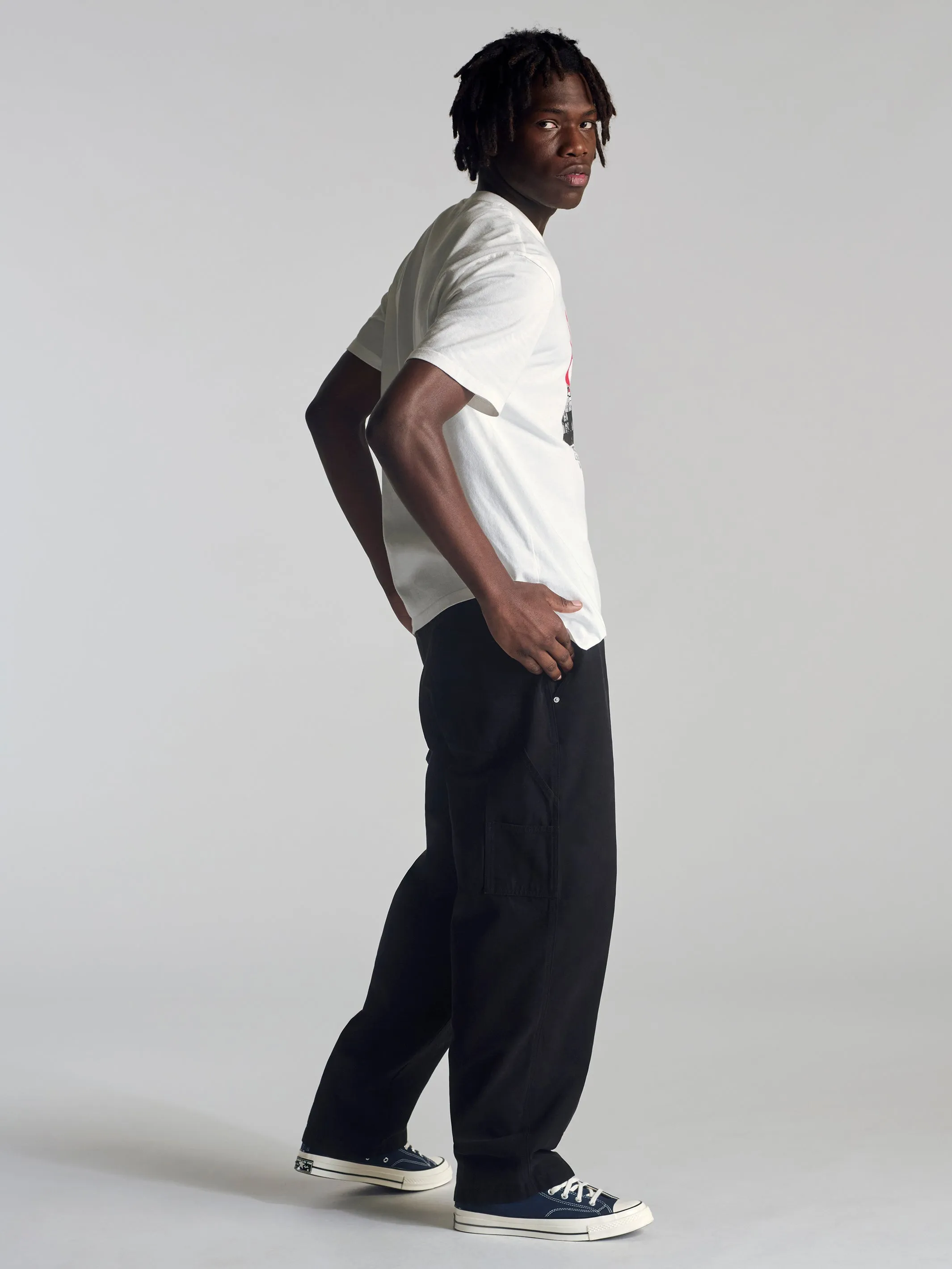 Men's City Printed T-Shirt In Antique White sold by Brooklyn Industries product image thumbnail 4