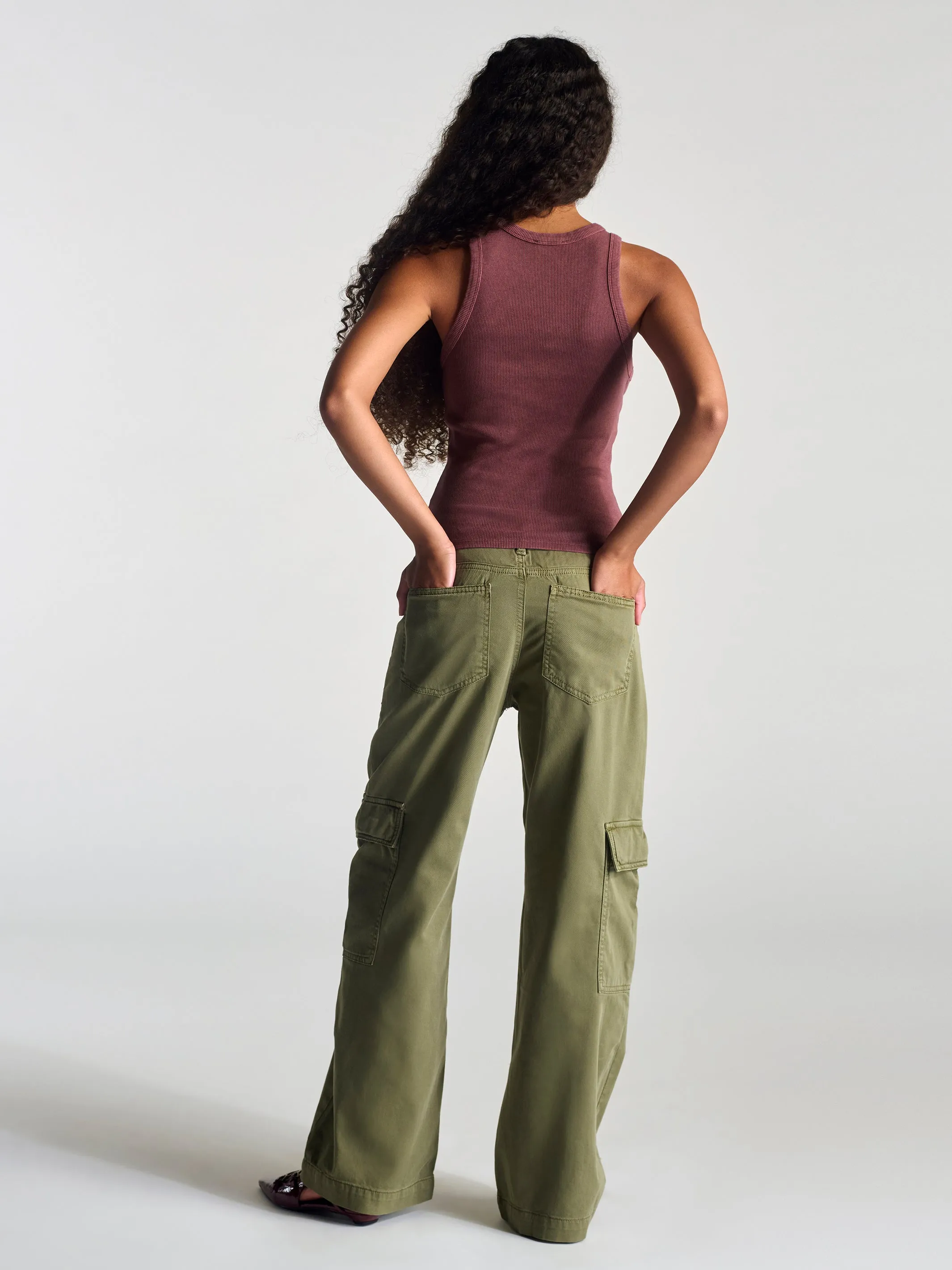 Women's Vintage Tank Top In Brick sold by Brooklyn Industries product image thumbnail 5