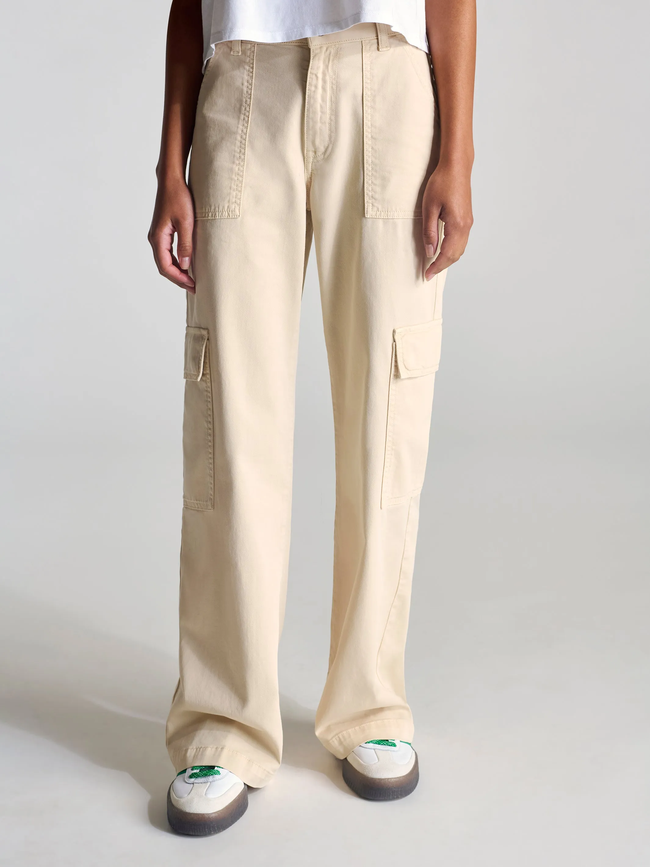 Women's Cargo Pants In French Oak Twill sold by Brooklyn Industries product image thumbnail 2