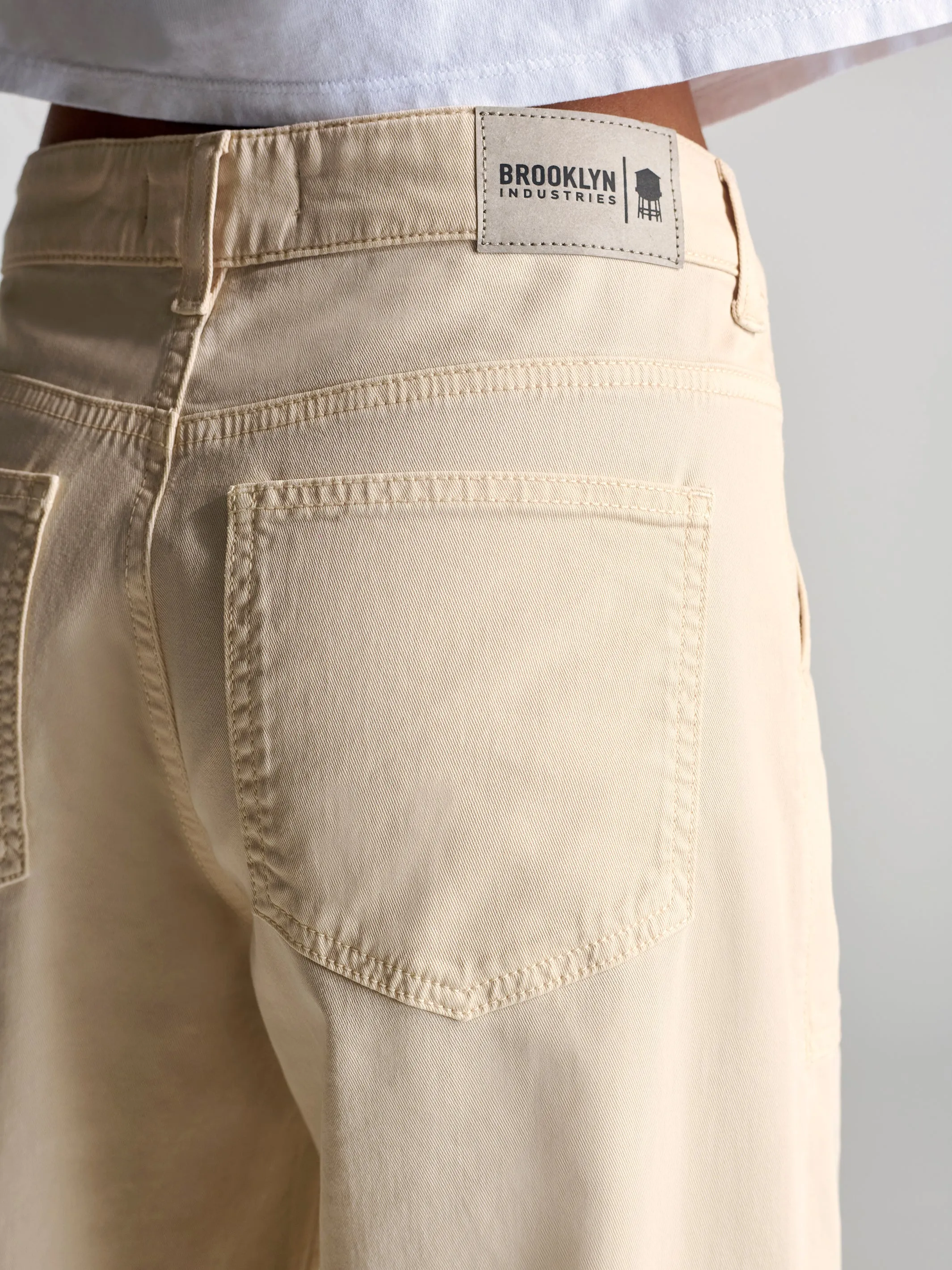 Women's Cargo Pants In French Oak Twill sold by Brooklyn Industries product image thumbnail 4