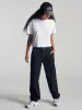 Women's Chino Pant In Black Twill sold by Brooklyn Industries