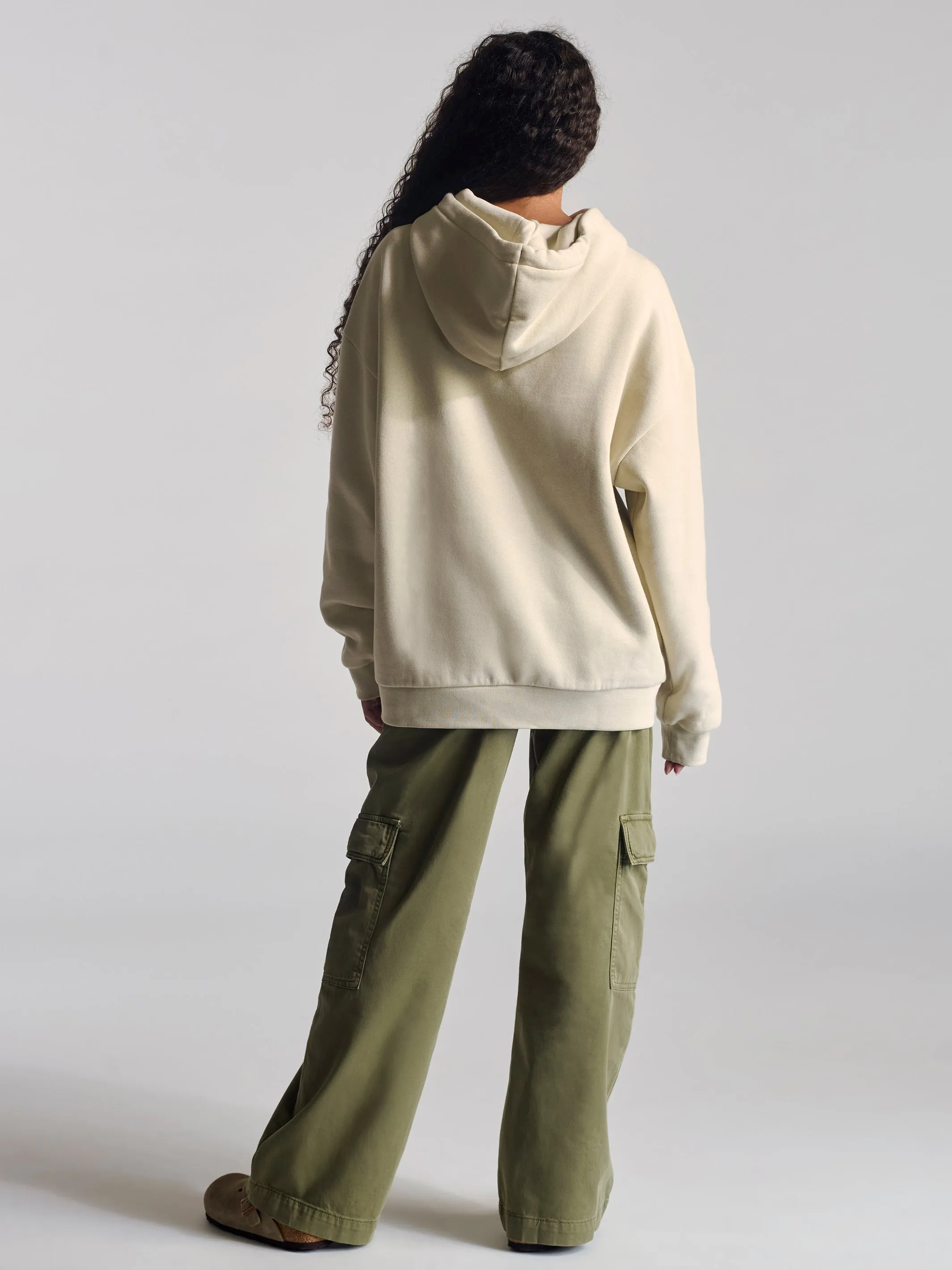 Women's Montrose Hooded Sweatshirt In Pavement sold by Brooklyn Industries product image thumbnail 3