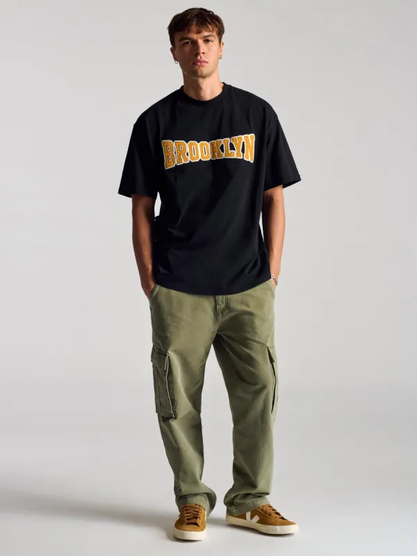 Men's Brooklyn Campus T-Shirt In Black sold by Brooklyn Industries