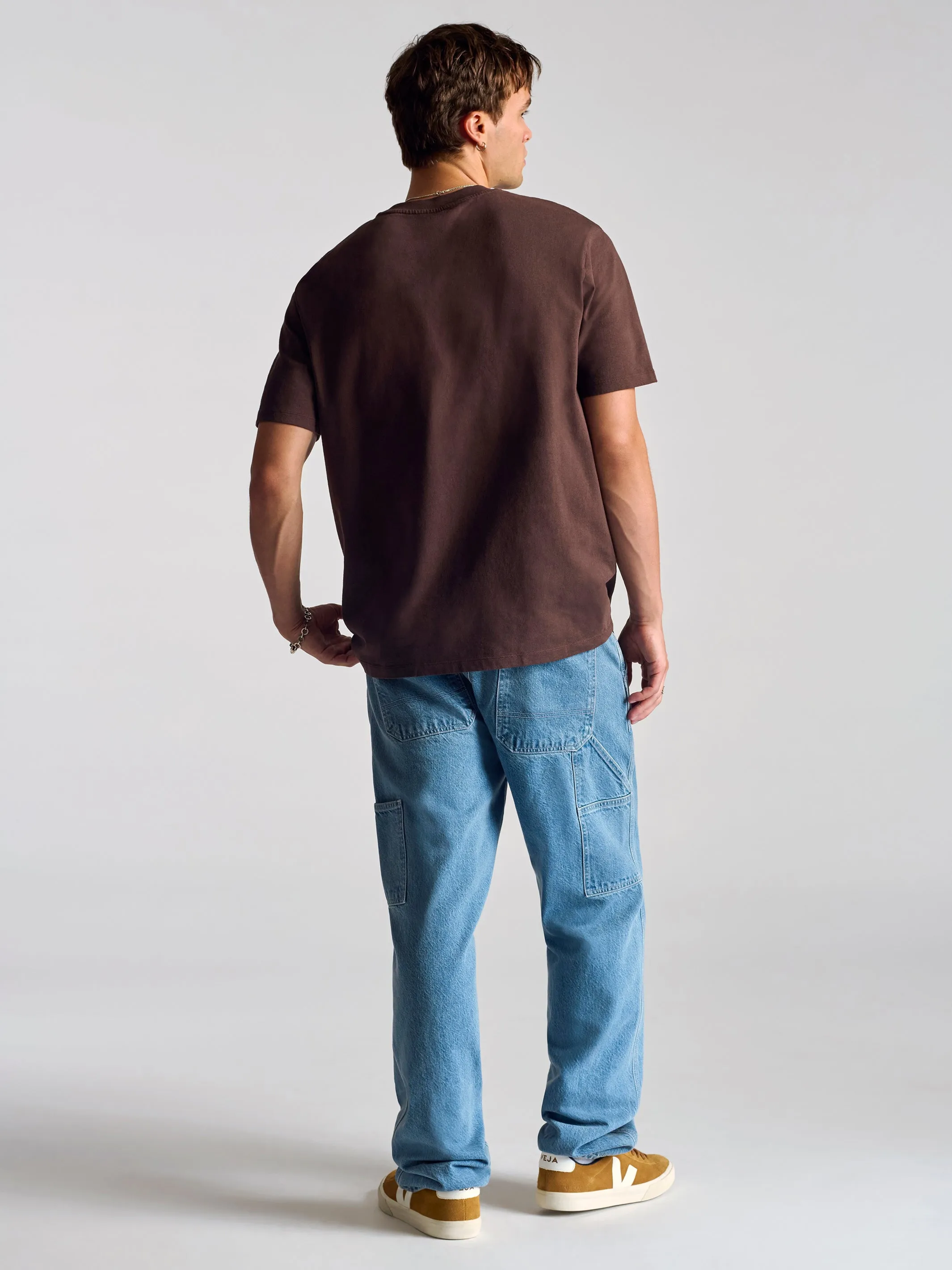 Men's City Printed T-Shirt In Coffee Bean sold by Brooklyn Industries product image thumbnail 2