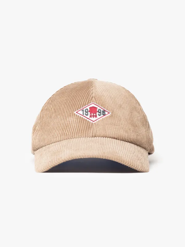 Cord Cap in Beige made by Brooklyn Industries