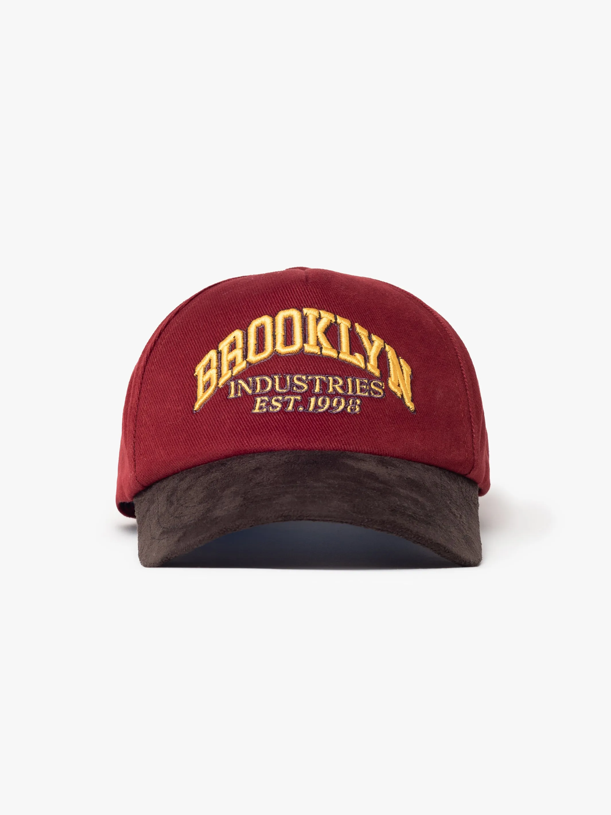 BKI Logo Cap in Bordeaux sold by Brooklyn Industries