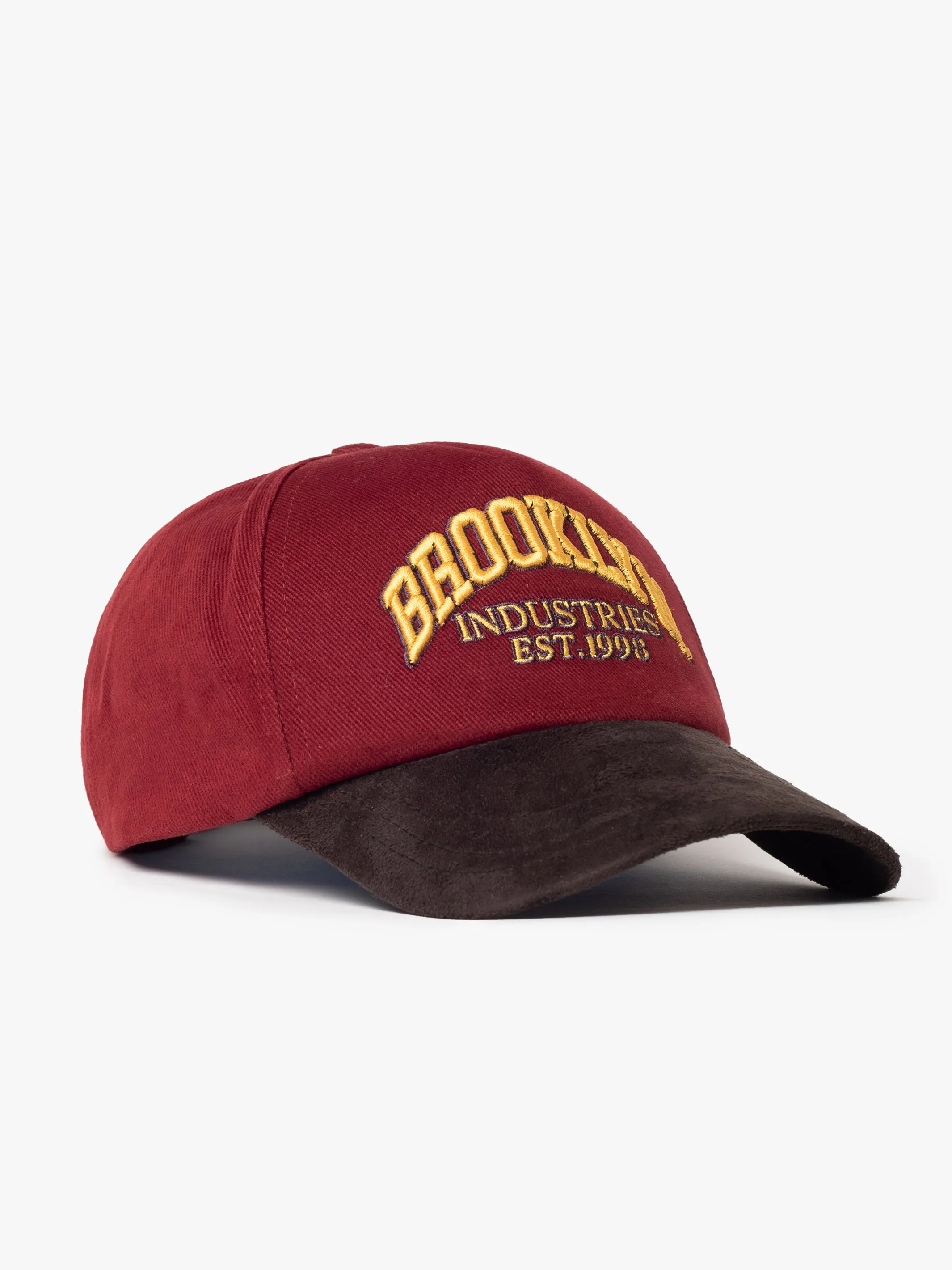 BKI Logo Cap in Bordeaux sold by Brooklyn Industries product image thumbnail 2