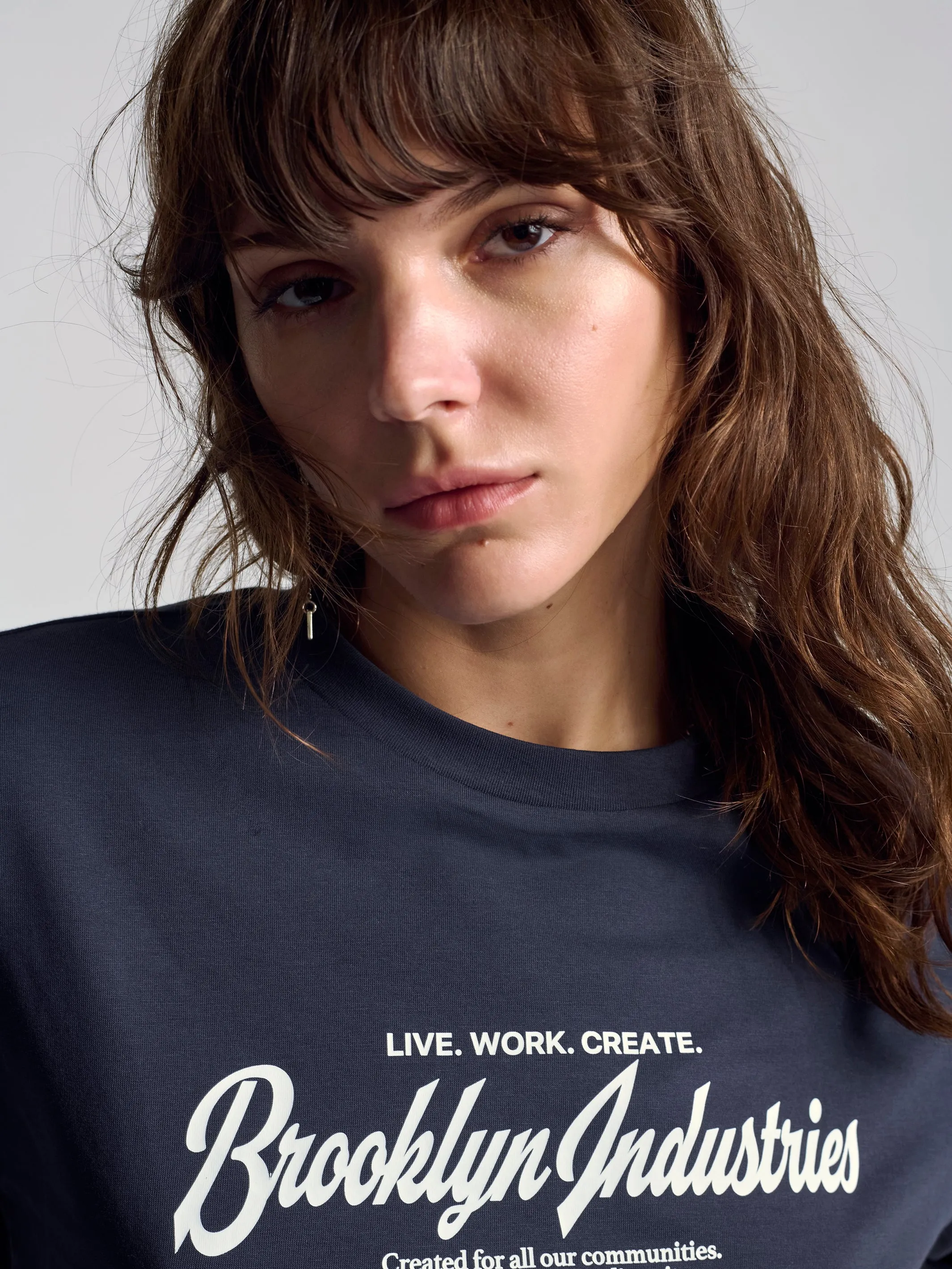 Women's Brooklyn 1998 T-Shirt In Navy sold by Brooklyn Industries product image thumbnail 3