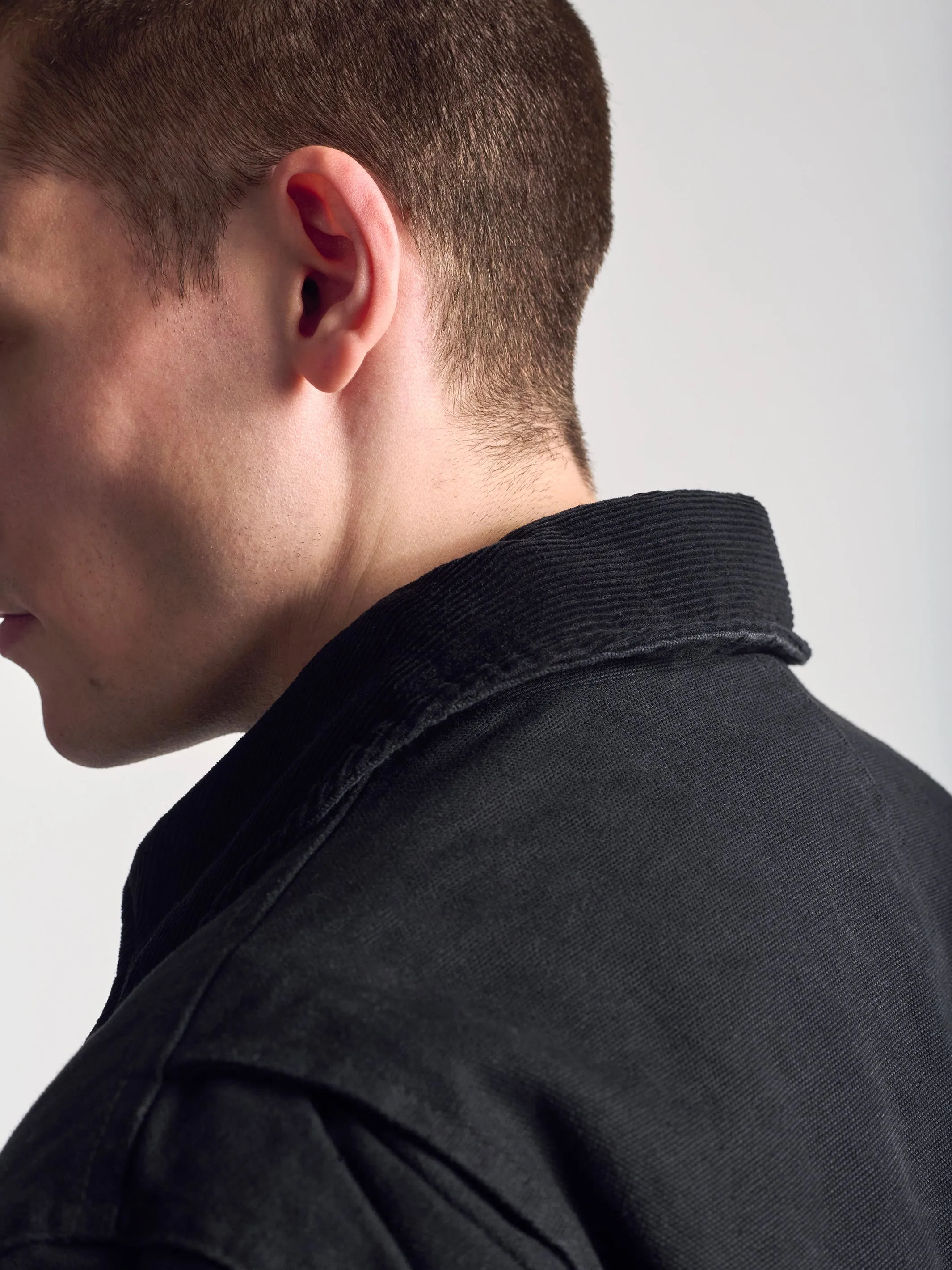 Men's Canvas Jacket In Pirate Black sold by Brooklyn Industries product image thumbnail 4