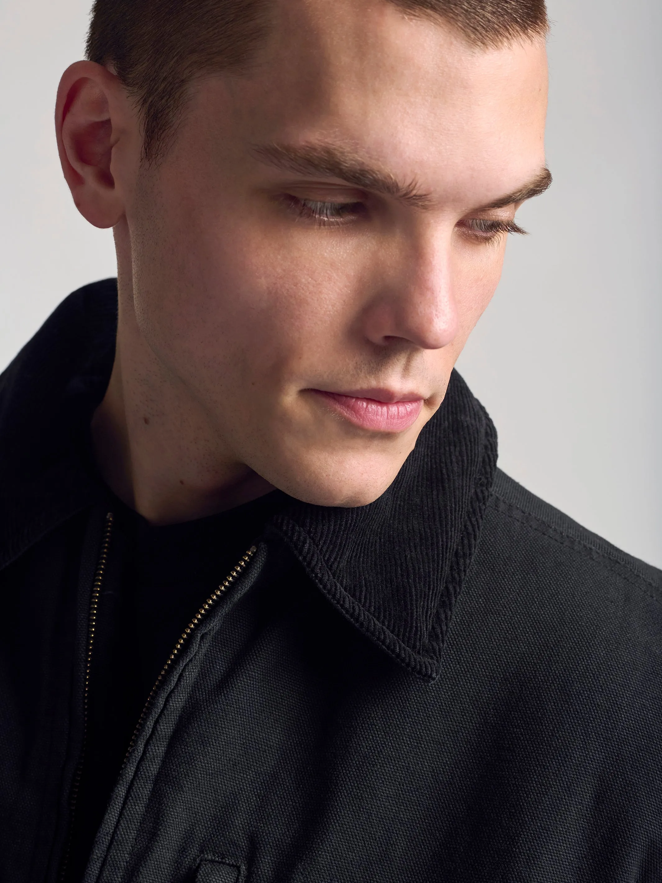 Men's Canvas Jacket In Pirate Black sold by Brooklyn Industries product image thumbnail 3