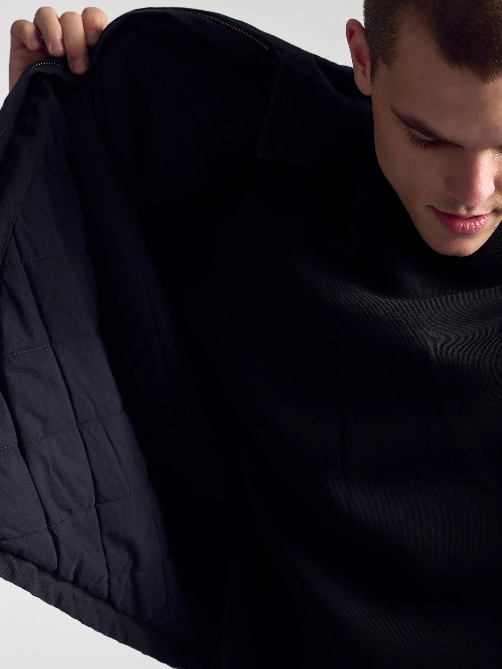 Men's Canvas Jacket In Pirate Black sold by Brooklyn Industries product image thumbnail 2