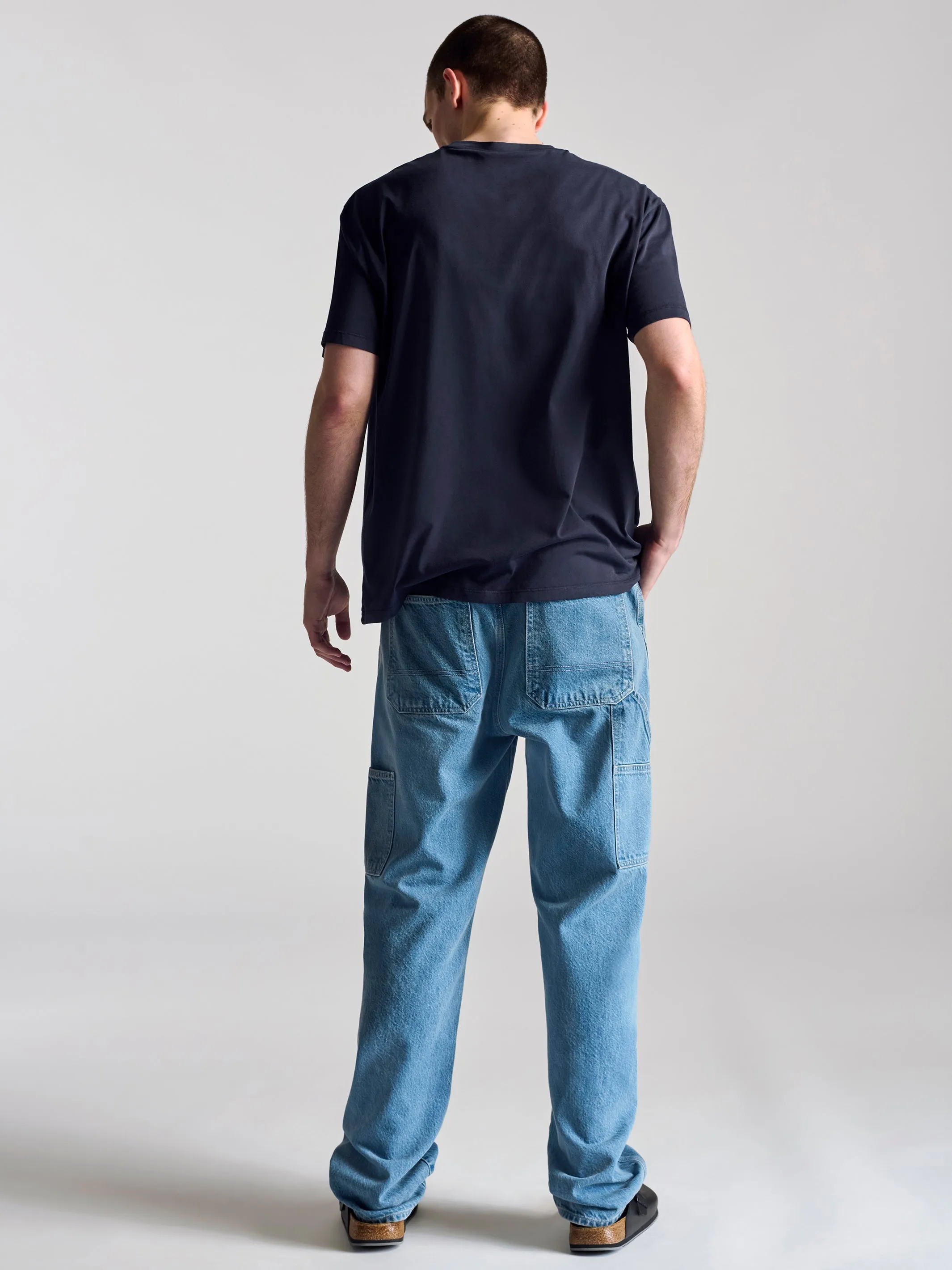 Men's Brooklyn T-Shirt In Total Eclipse sold by Brooklyn Industries product image thumbnail 5