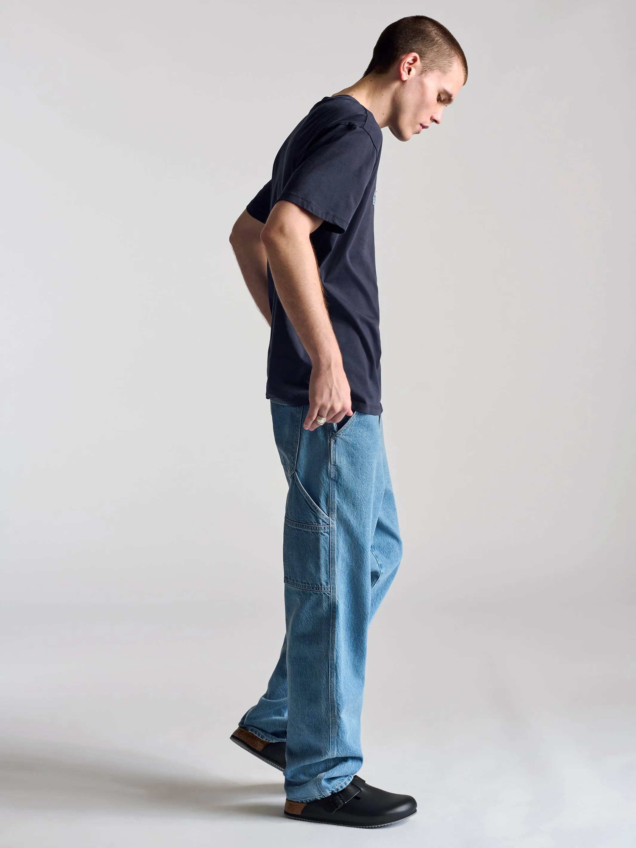 Men's Brooklyn T-Shirt In Total Eclipse sold by Brooklyn Industries product image thumbnail 4