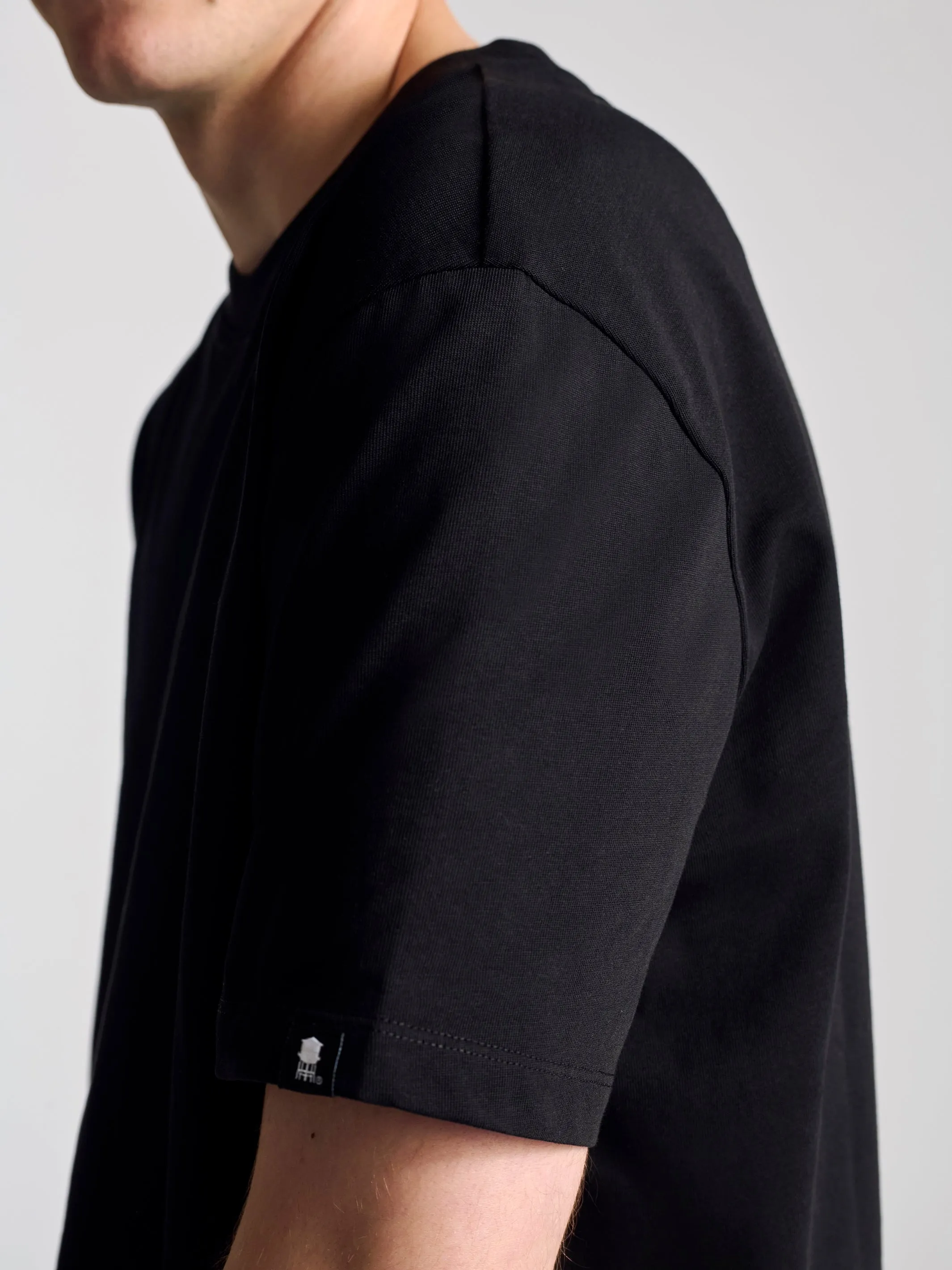 Men's Basic T-Shirt In Black sold by Brooklyn Industries product image thumbnail 3