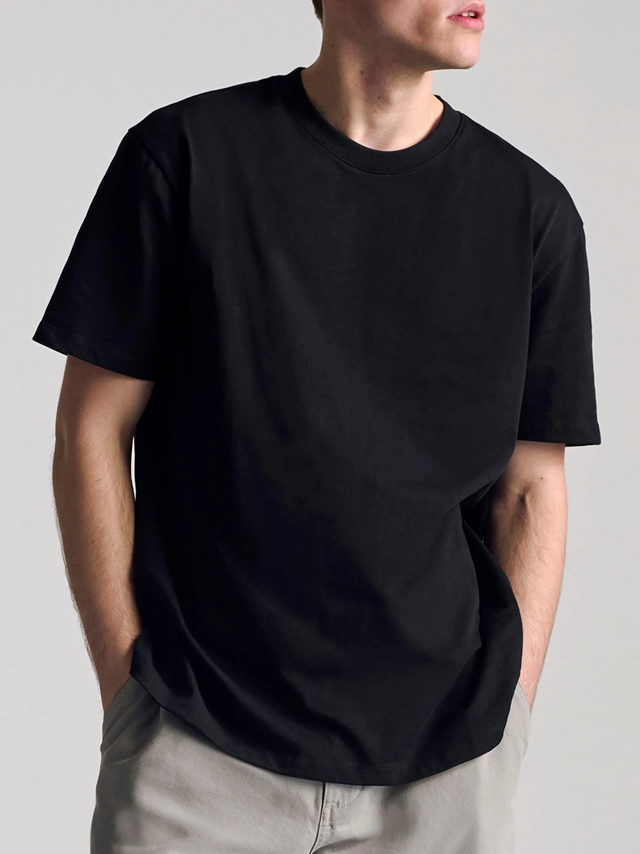 Men's Basic T-Shirt In Black sold by Brooklyn Industries product image thumbnail 2