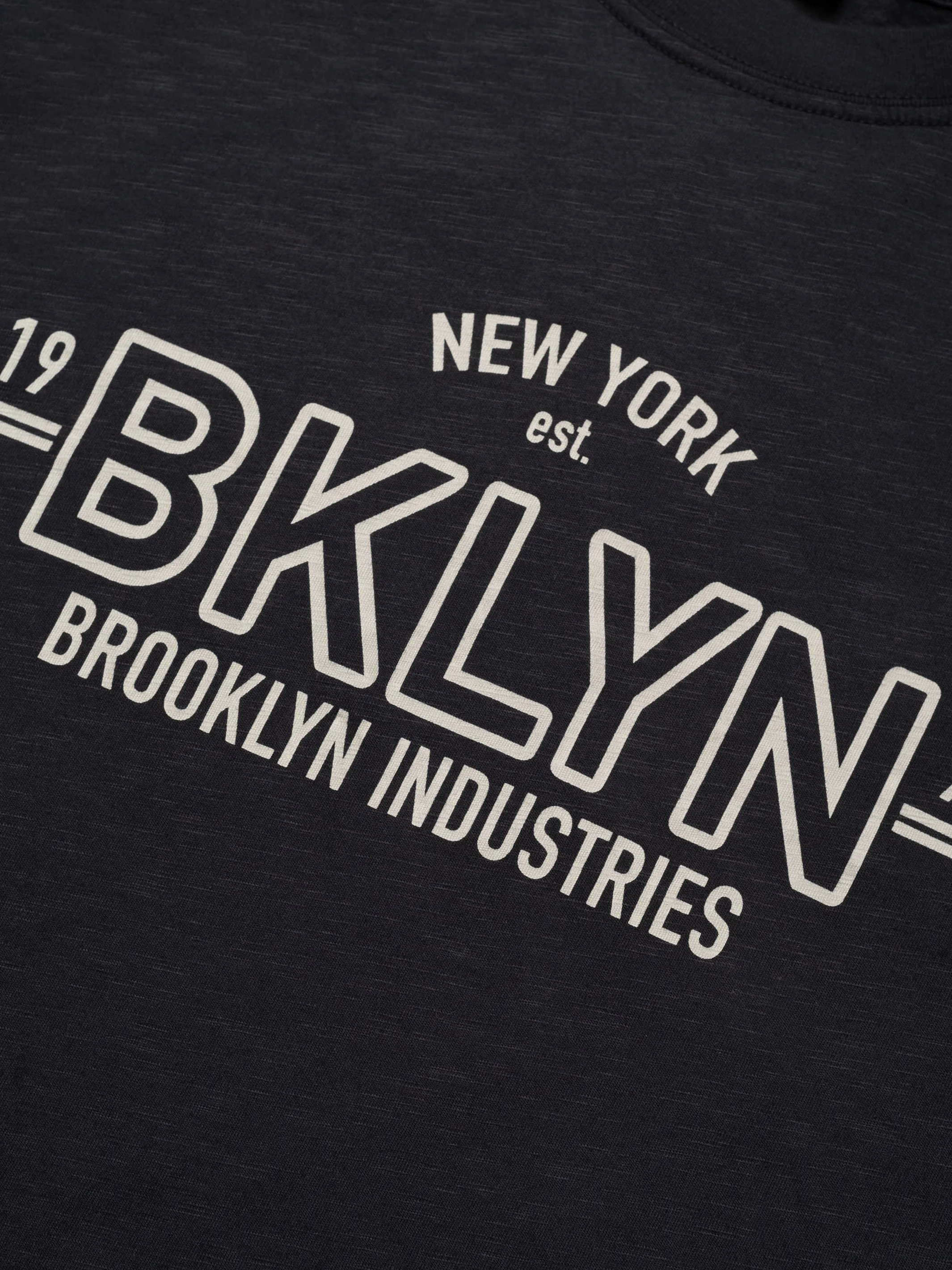 Women's BKLYN T-Shirt In Black sold by Brooklyn Industries product image thumbnail 5