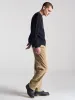 Men's Waffle Crew Neck Sweatshirt In Black sold by Brooklyn Industries