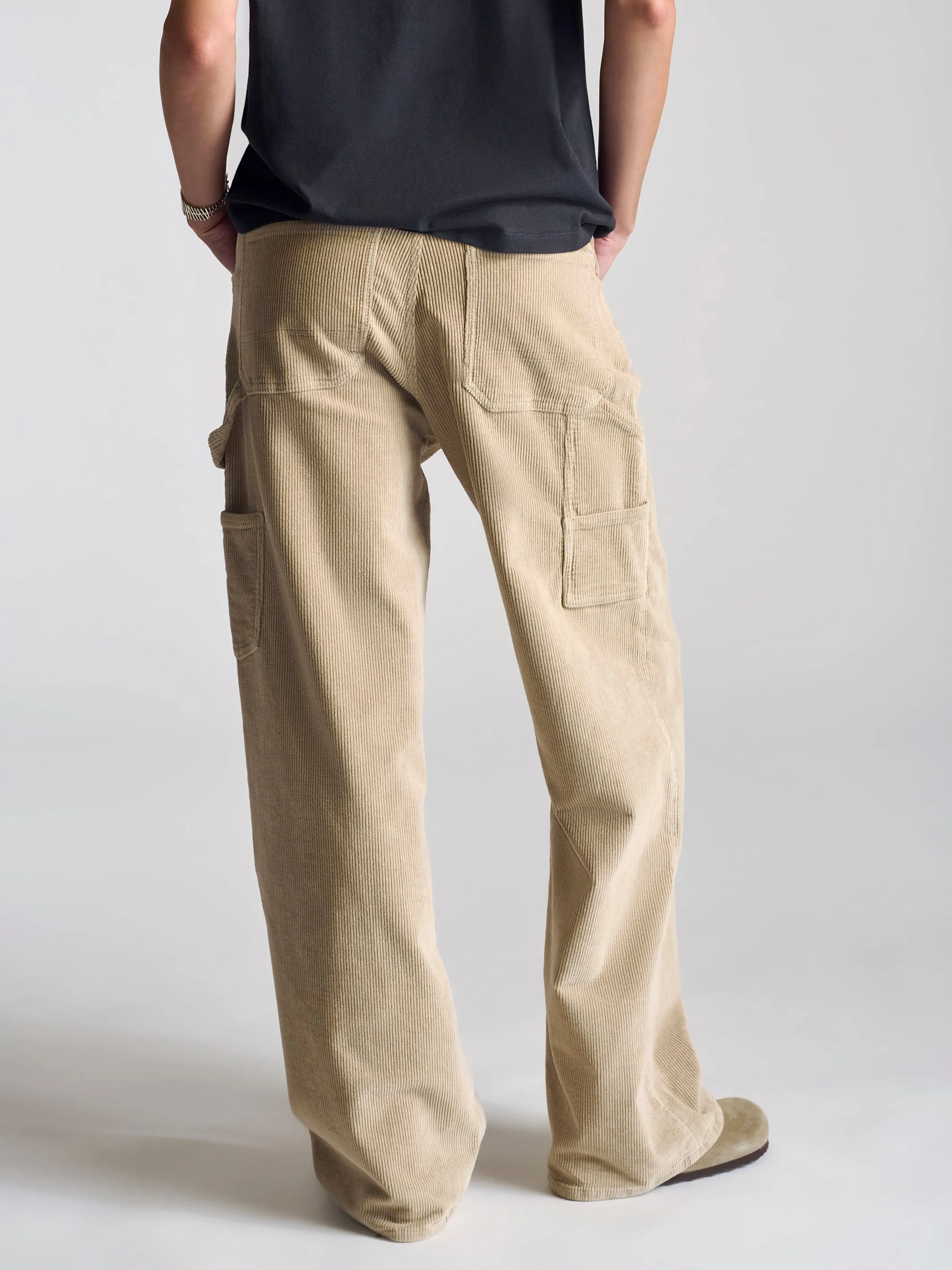 Women's Carpenter Pant In Pure Cashmere Cord sold by Brooklyn Industries product image thumbnail 3