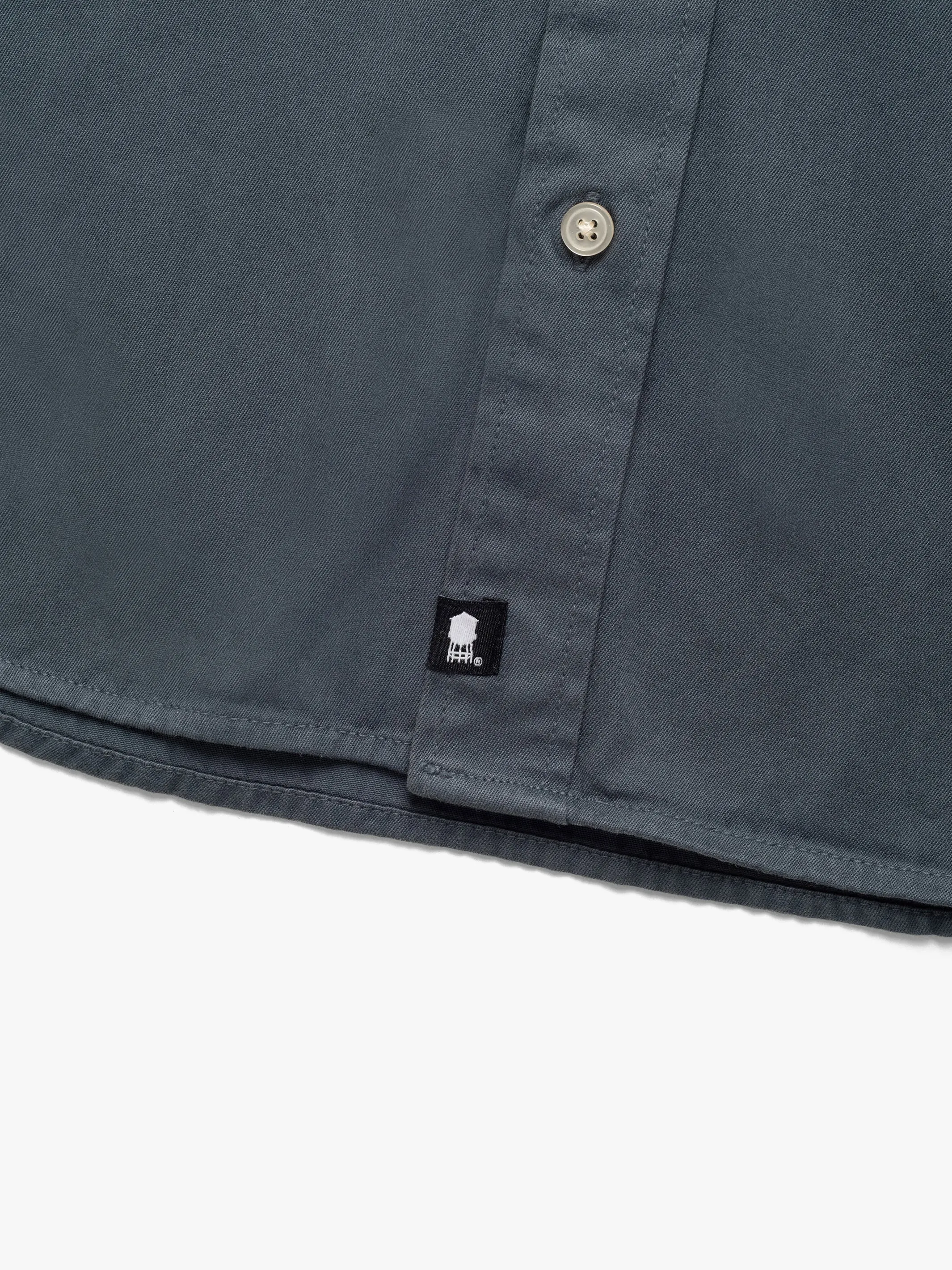 Men's Long Sleeve Shirt In Orion Blue sold by Brooklyn Industries product image thumbnail 3