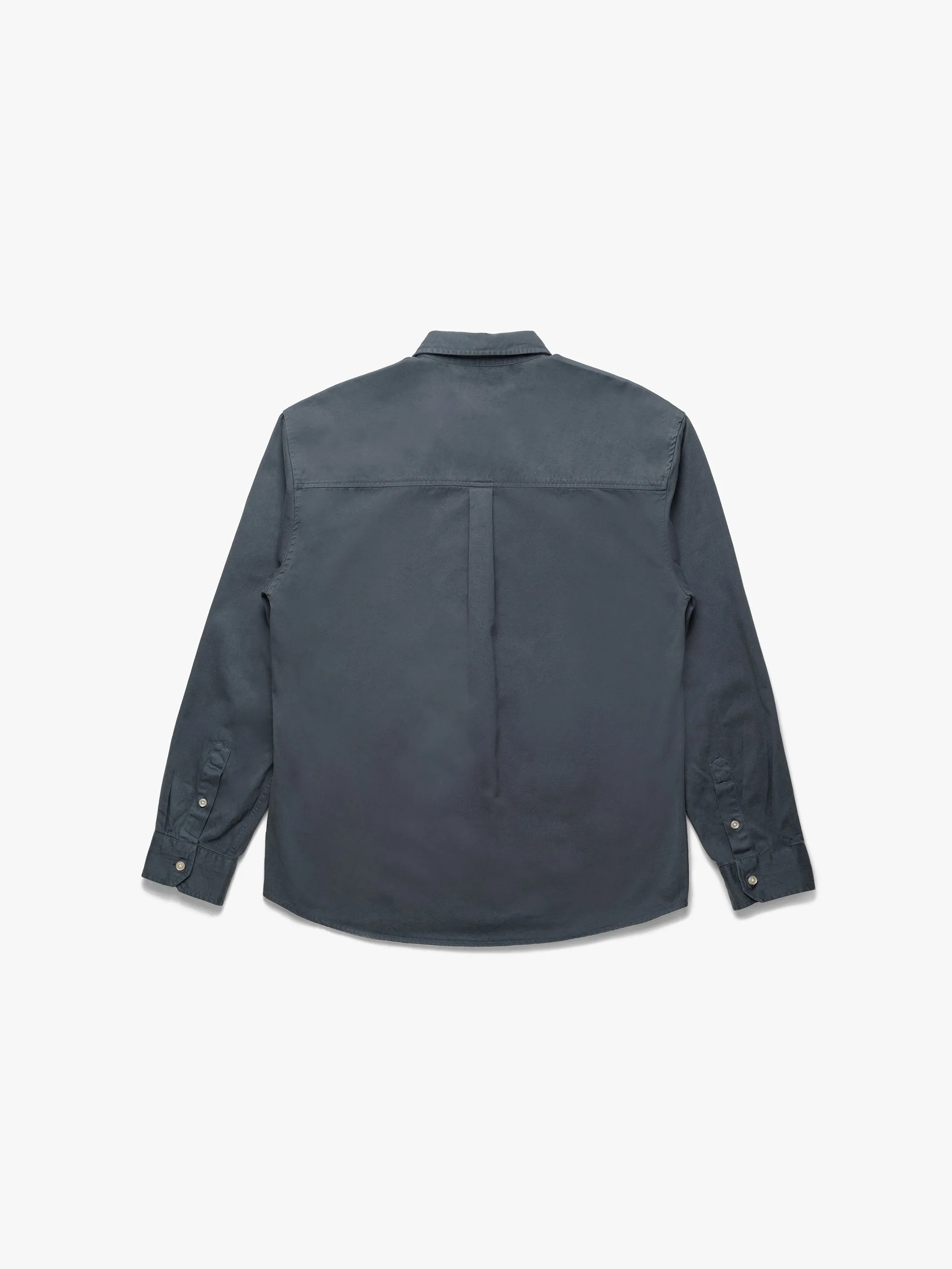 Men's Long Sleeve Shirt In Orion Blue sold by Brooklyn Industries product image thumbnail 4