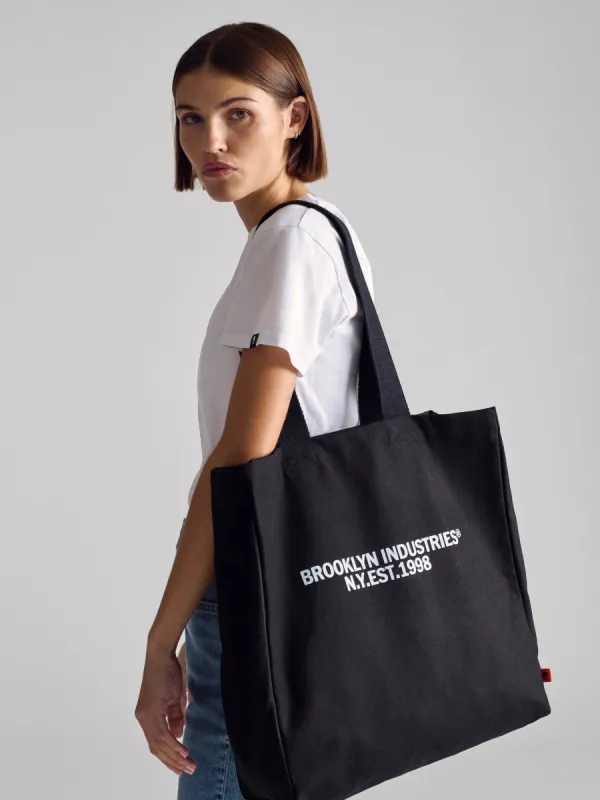 Brooklyn 1998 Tote Bag in Black sold by Brooklyn Industries