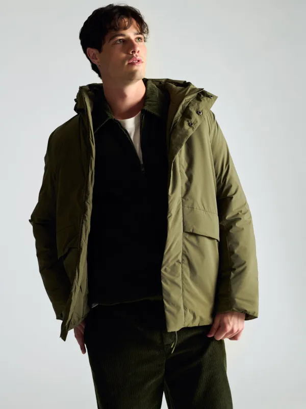 Men's Commuter Puffer In Grape Leaf sold by Brooklyn Industries